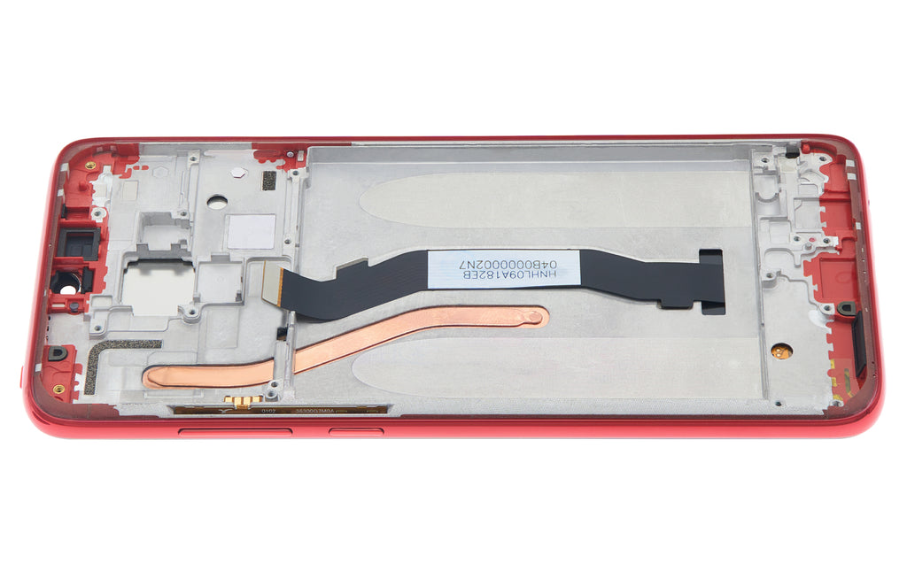 LCD Display with Frame for Xiaomi Redmi Note 8 Pro (Refurbished) (Red)