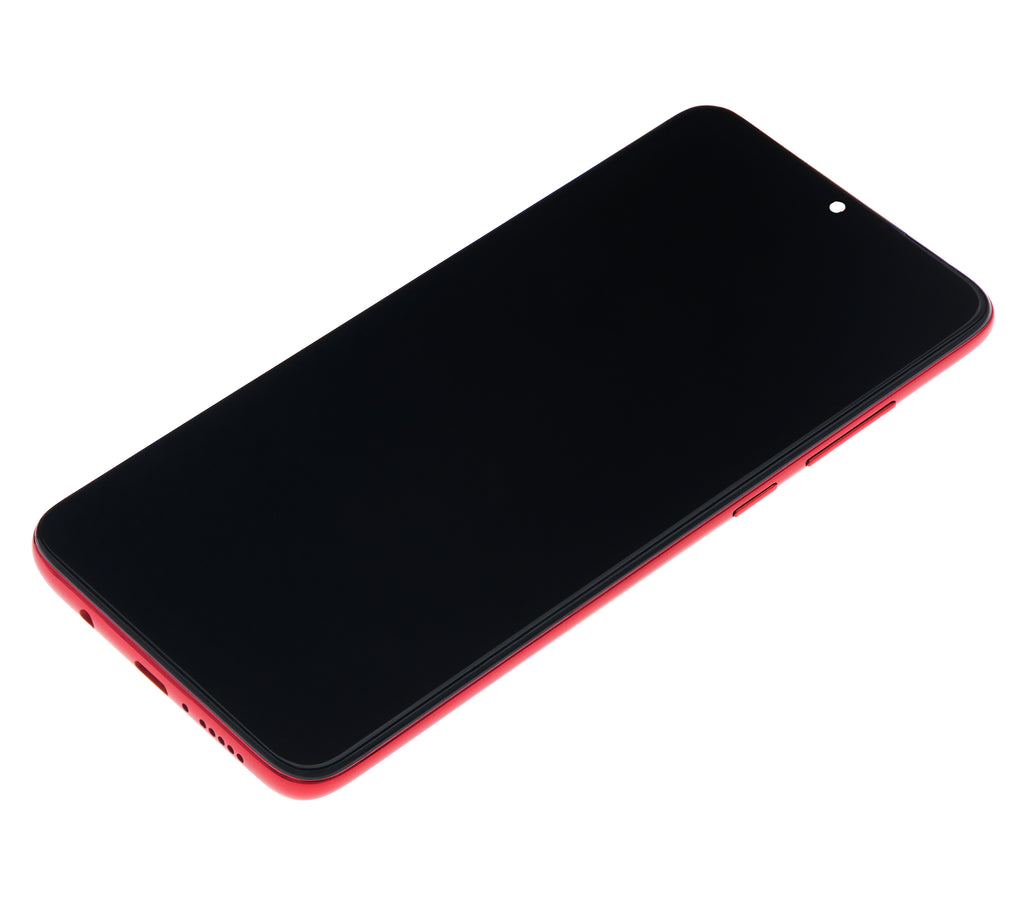 LCD Display with Frame for Xiaomi Redmi Note 8 Pro (Refurbished) (Red)