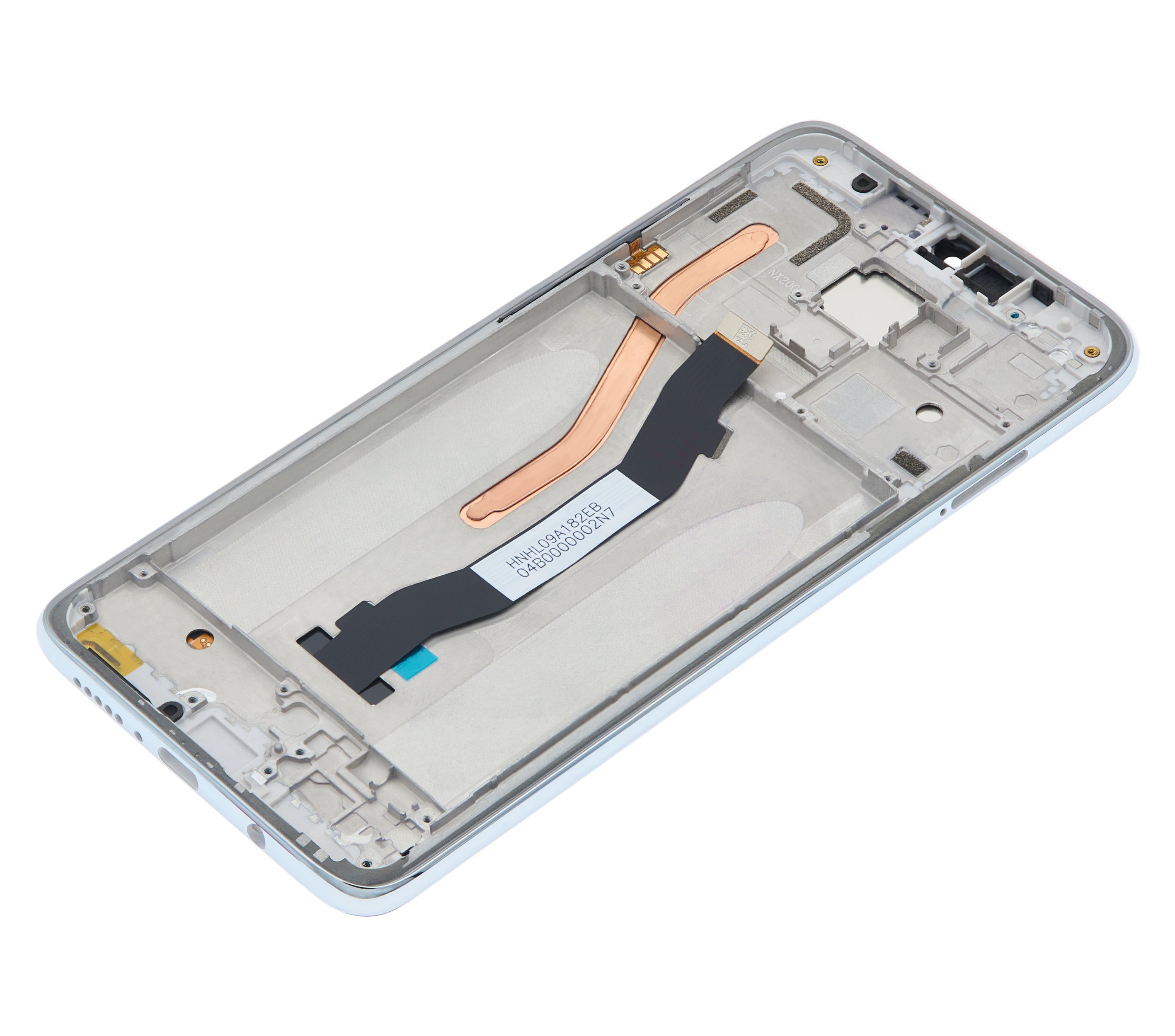 LCD Display with Frame for Xiaomi Redmi Note 8 Pro (Refurbished) (White)