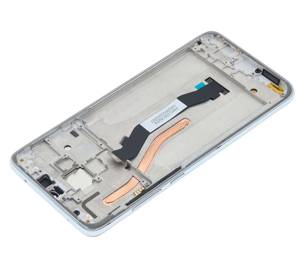 LCD Display with Frame for Xiaomi Redmi Note 8 Pro (Refurbished) (White)