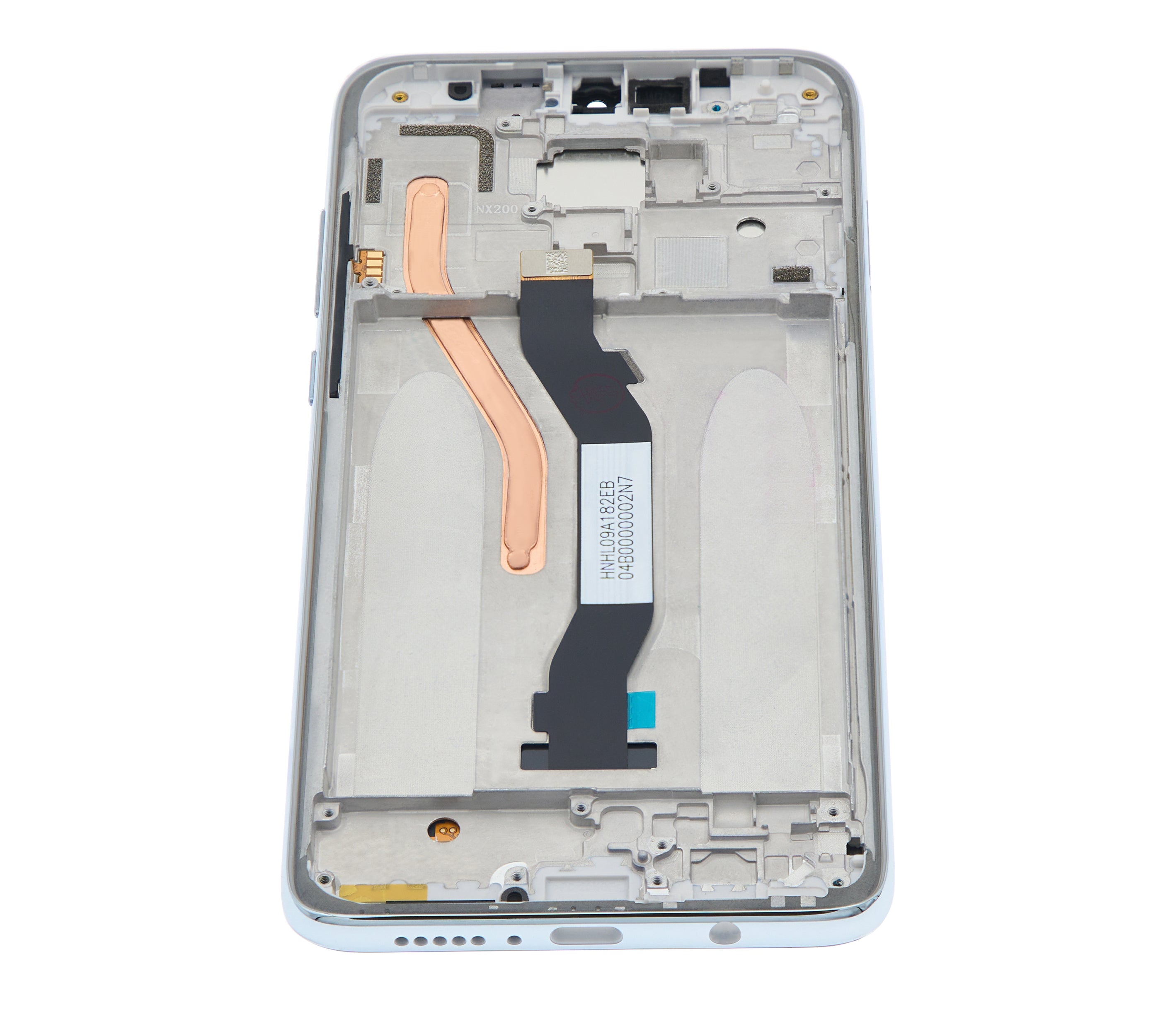 LCD Display with Frame for Xiaomi Redmi Note 8 Pro (Refurbished) (White)