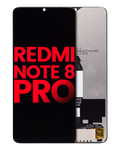 LCD ohne Rahmen für Xiaomi Redmi Note 8 Pro, Aftermarket Plus, alle Farben