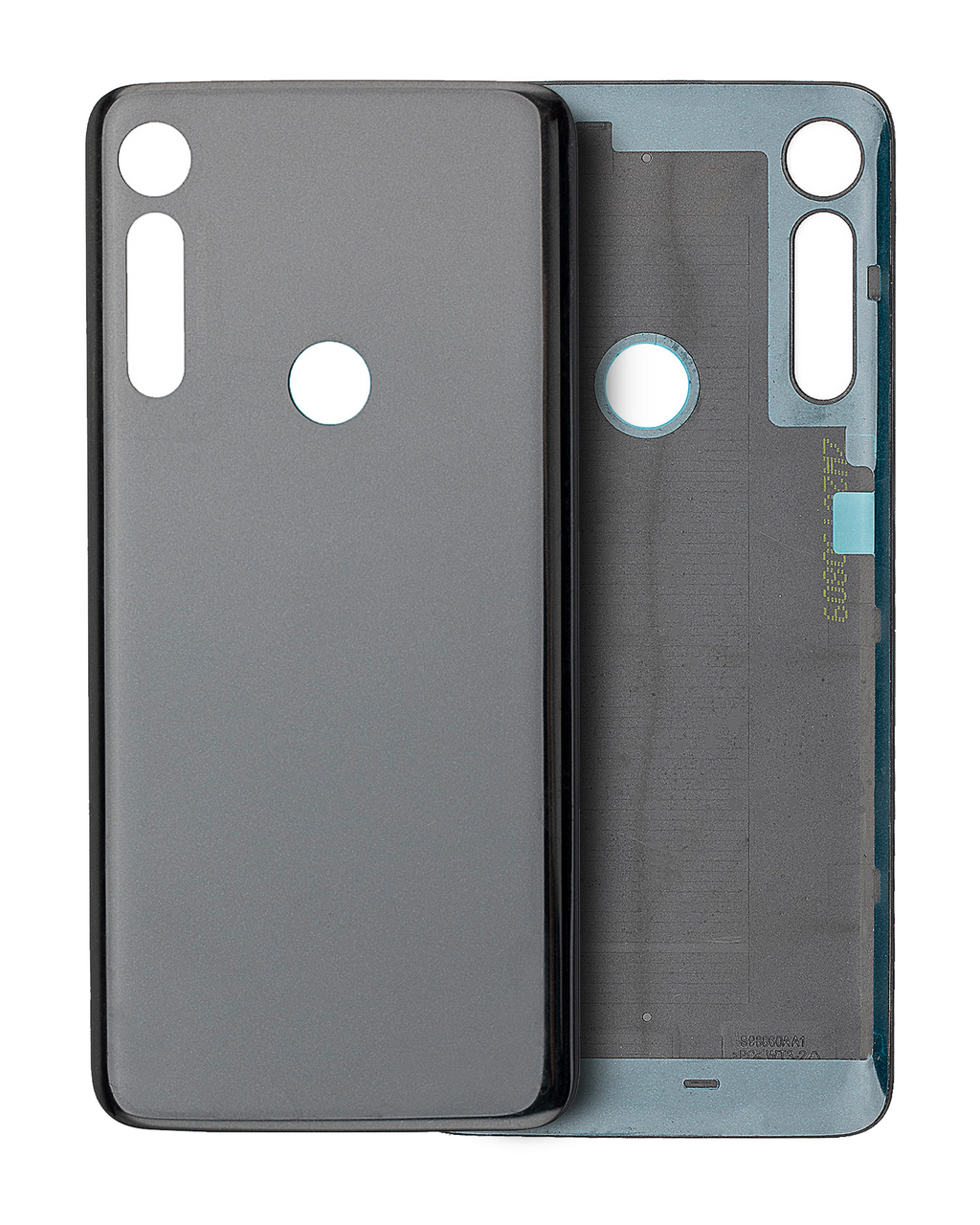 Glas-Backcover für Motorola Moto G8 Play (XT2015 / 2019) - Black Onyx