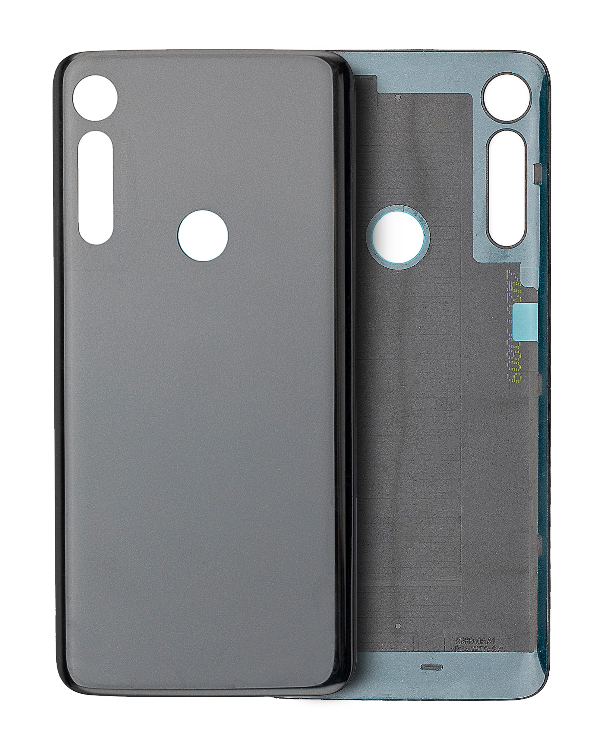 Glas-Backcover für Motorola Moto G8 Play (XT2015 / 2019) - Black Onyx