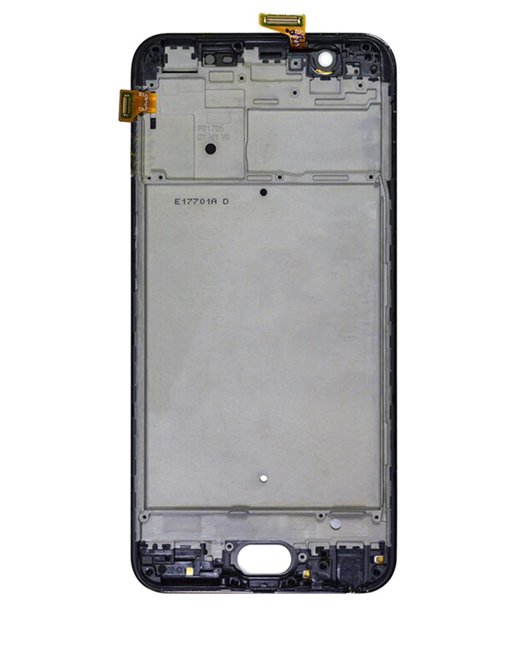 LCD Display with Frame for Vivo Y69 (Refurbished) (White)
