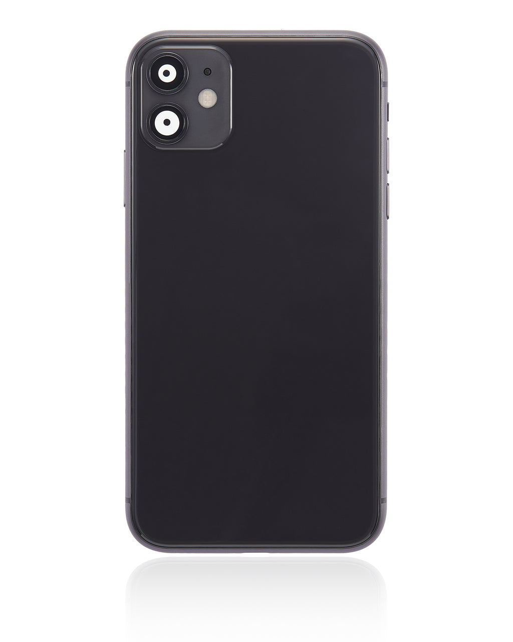 iPhone 11 Backcover/Rahmen mit Komponenten Schwarz Aftermarket Plus ohne Logo