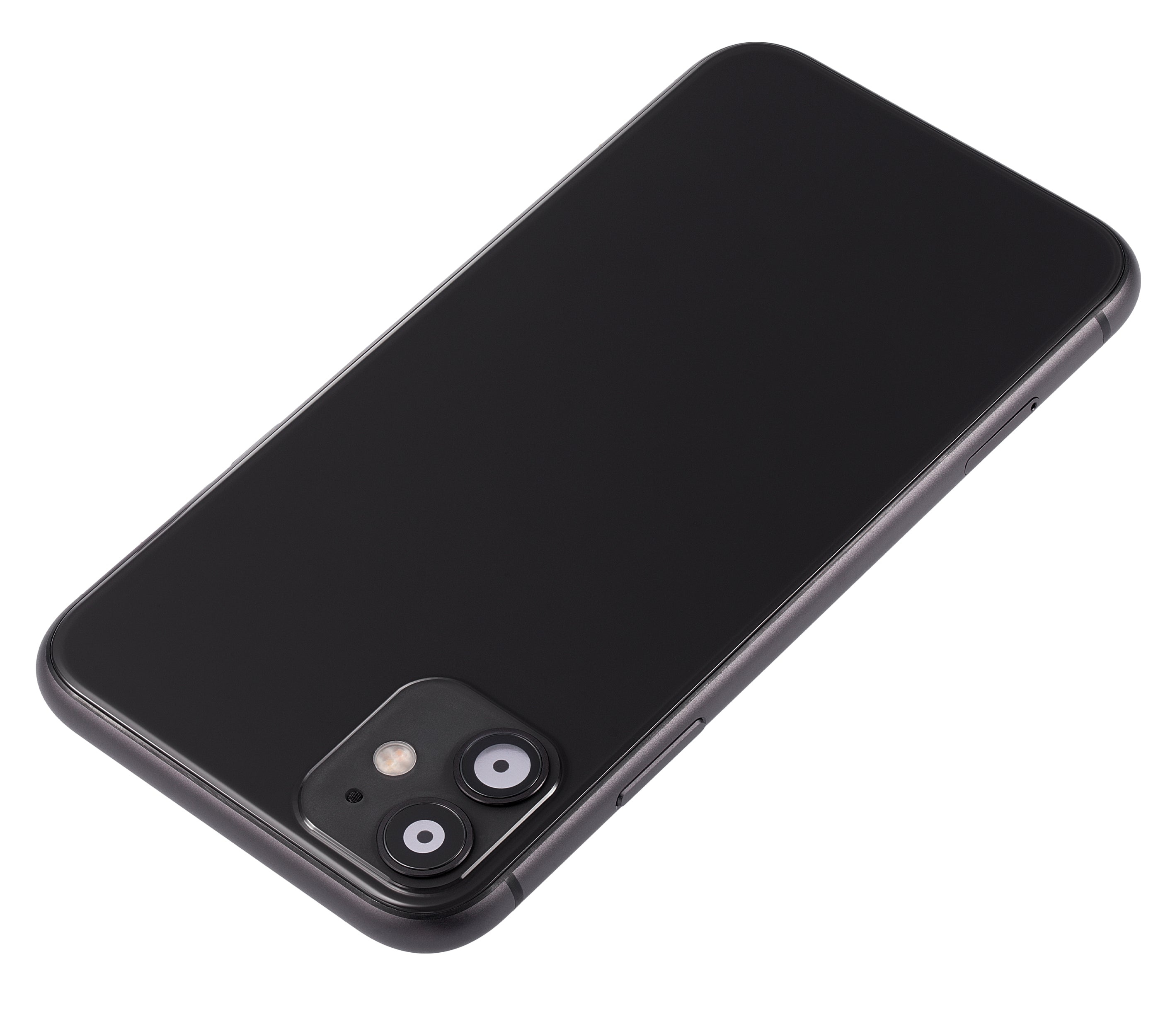 iPhone 11 Backcover/Rahmen mit Komponenten Schwarz Aftermarket Plus ohne Logo