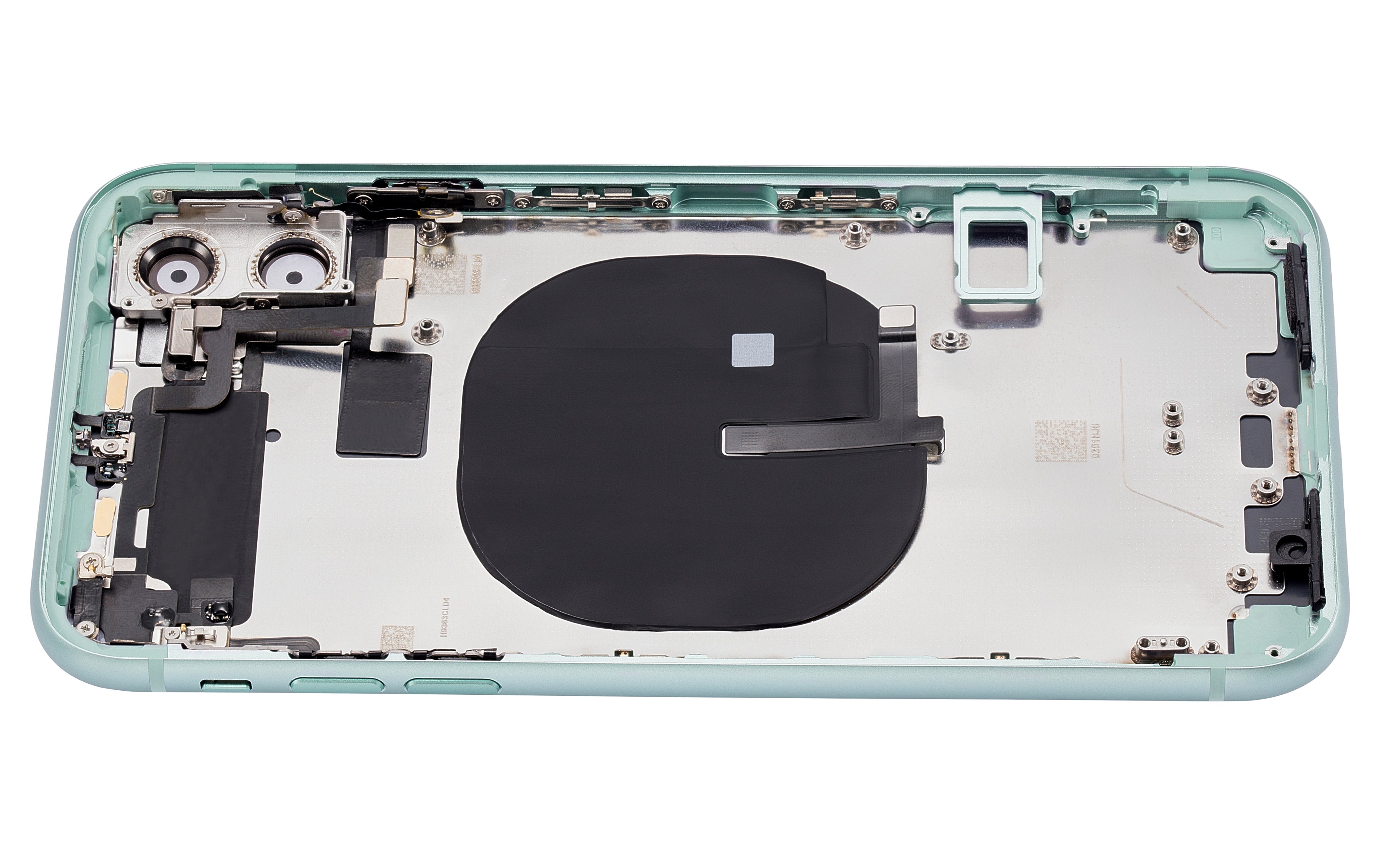 iPhone 11 Backcover/Rahmen Grün Aftermarket Plus ohne Logo mit Kleinteilen
