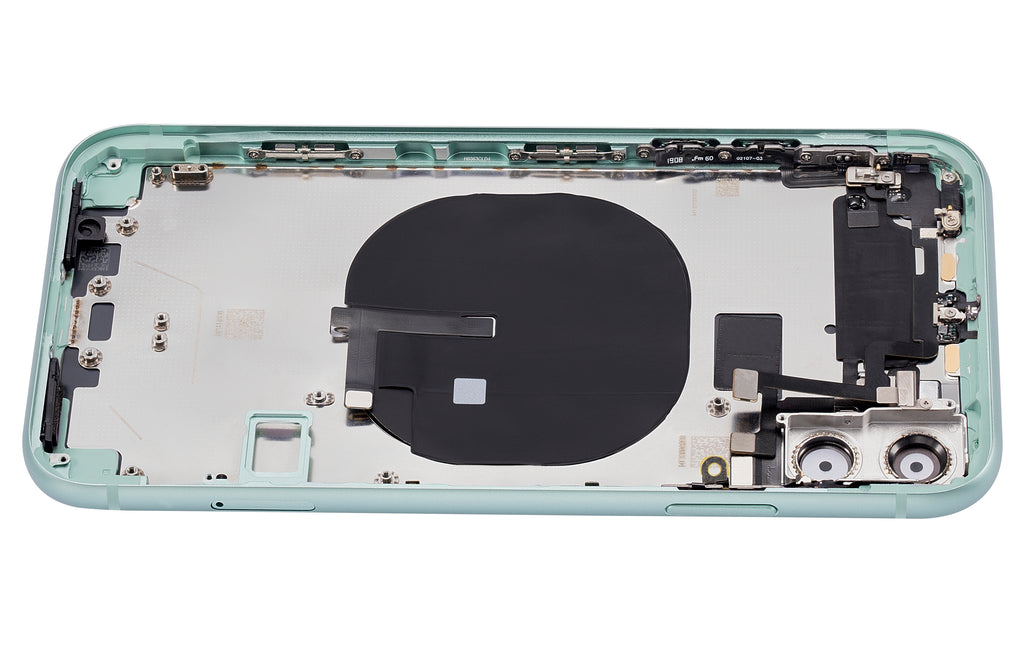 iPhone 11 Backcover/Rahmen Grün Aftermarket Plus ohne Logo mit Kleinteilen