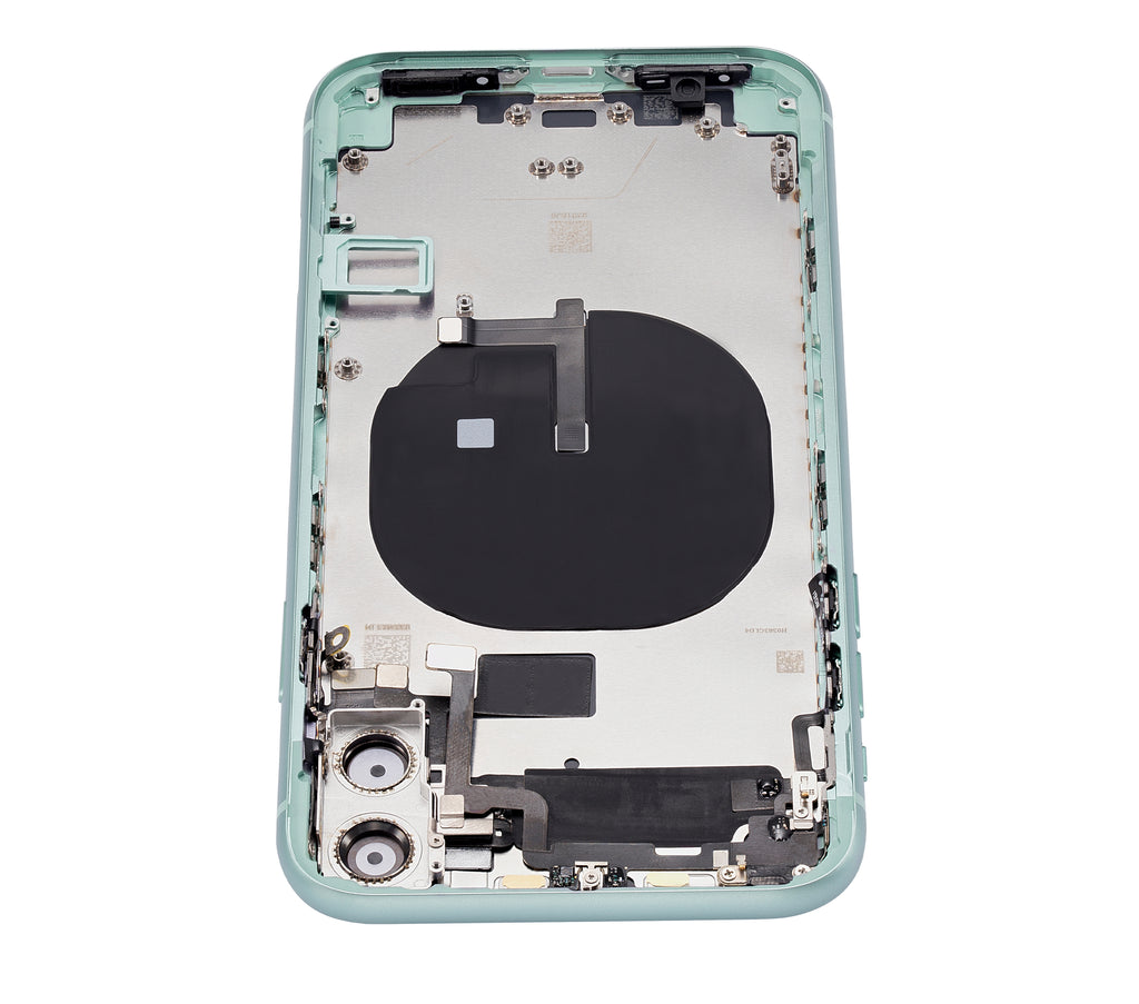 iPhone 11 Backcover/Rahmen Grün Aftermarket Plus ohne Logo mit Kleinteilen