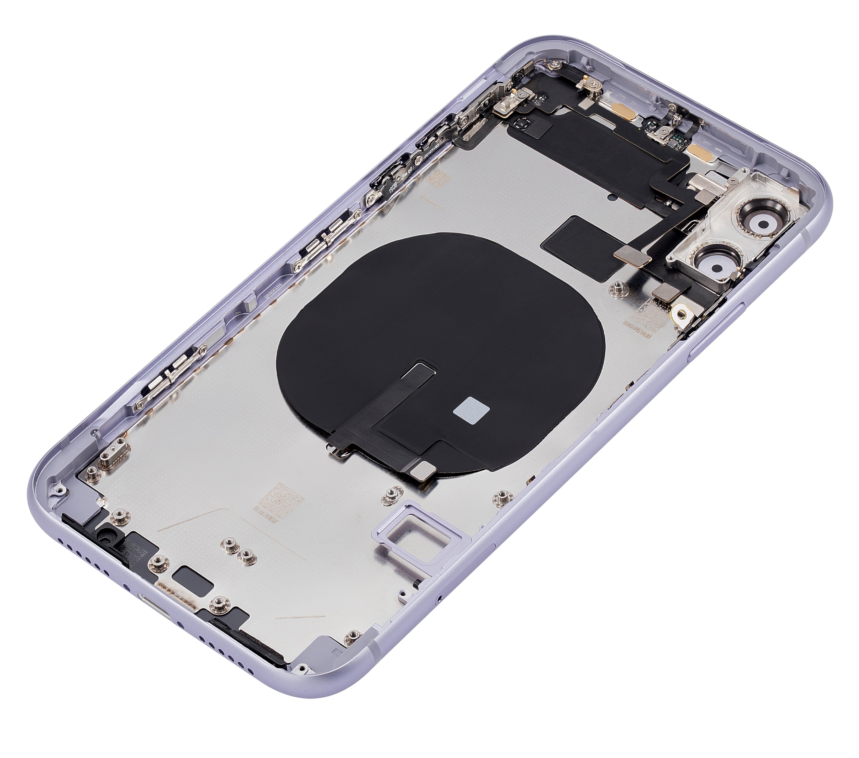 Backcover/Rahmen mit Kleinteilen für iPhone 11 Lila Aftermarket Plus