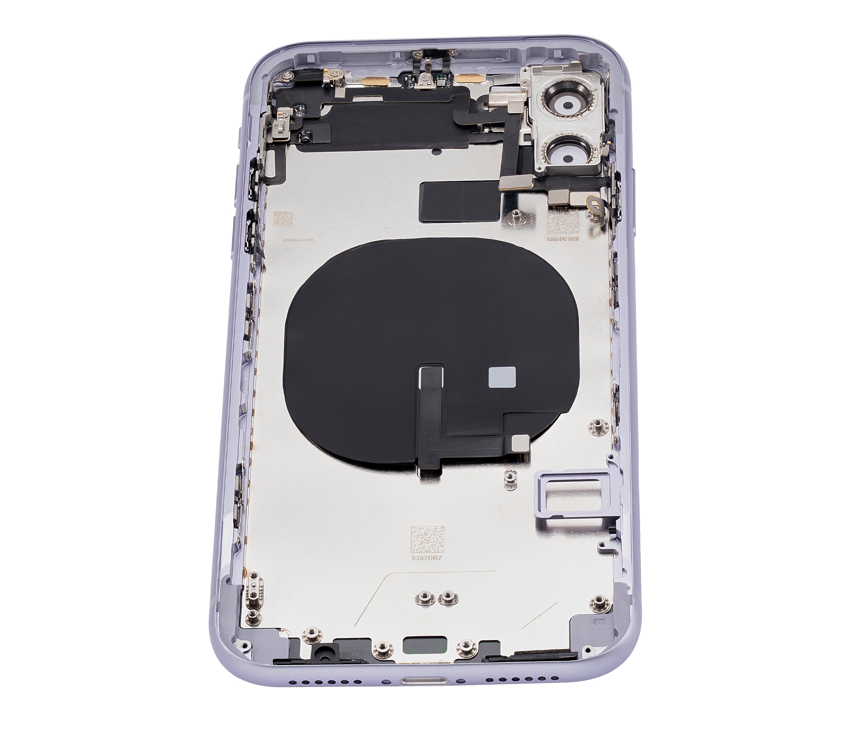 Backcover/Rahmen mit Kleinteilen für iPhone 11 Lila Aftermarket Plus