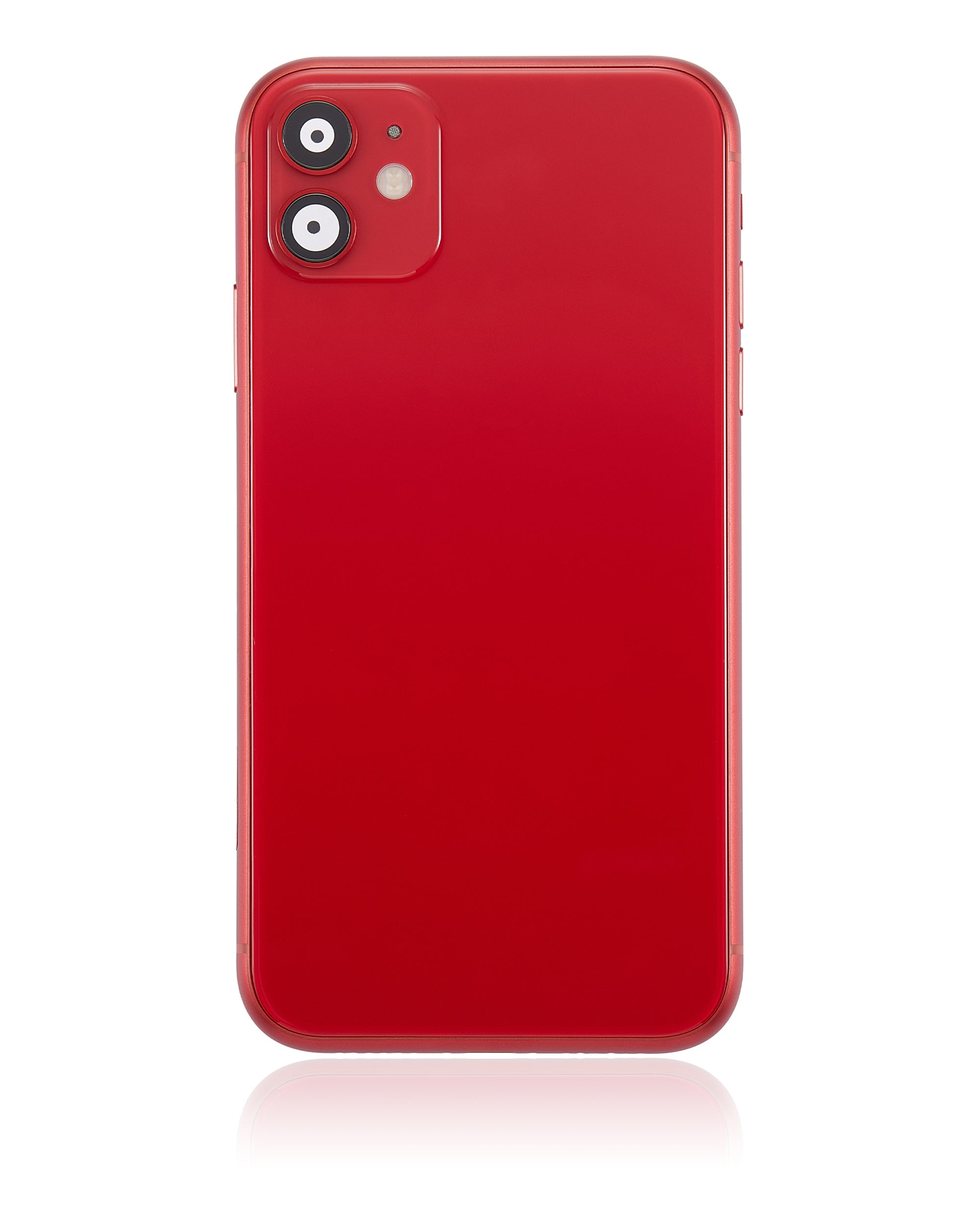 Backcover/Rahmen m. Kleinteilen iPhone 11 Rot o. Logo Afterm. Plus