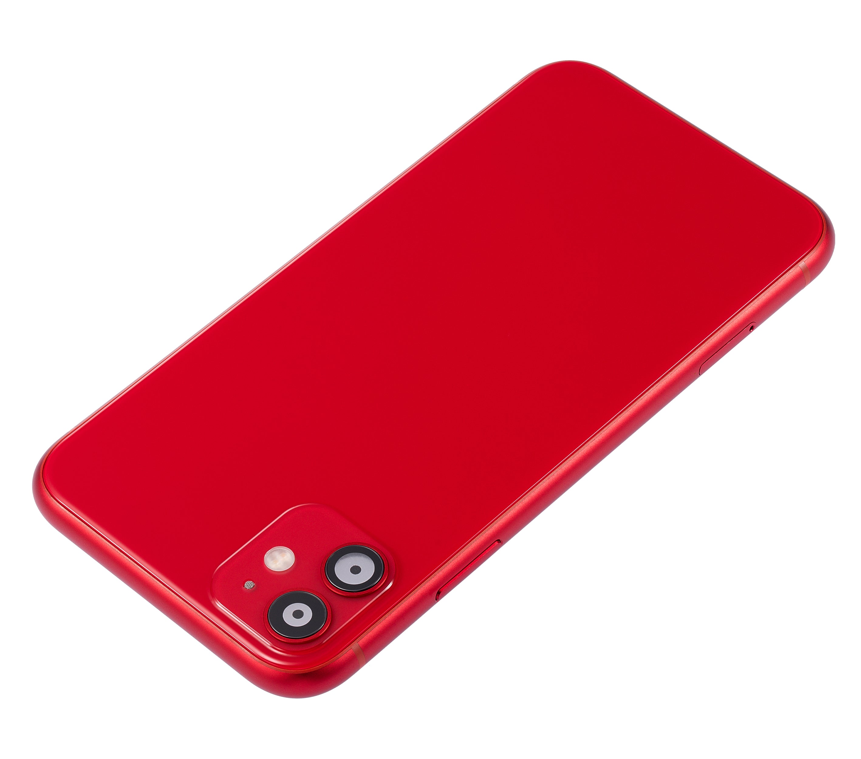 Backcover/Rahmen m. Kleinteilen iPhone 11 Rot o. Logo Afterm. Plus