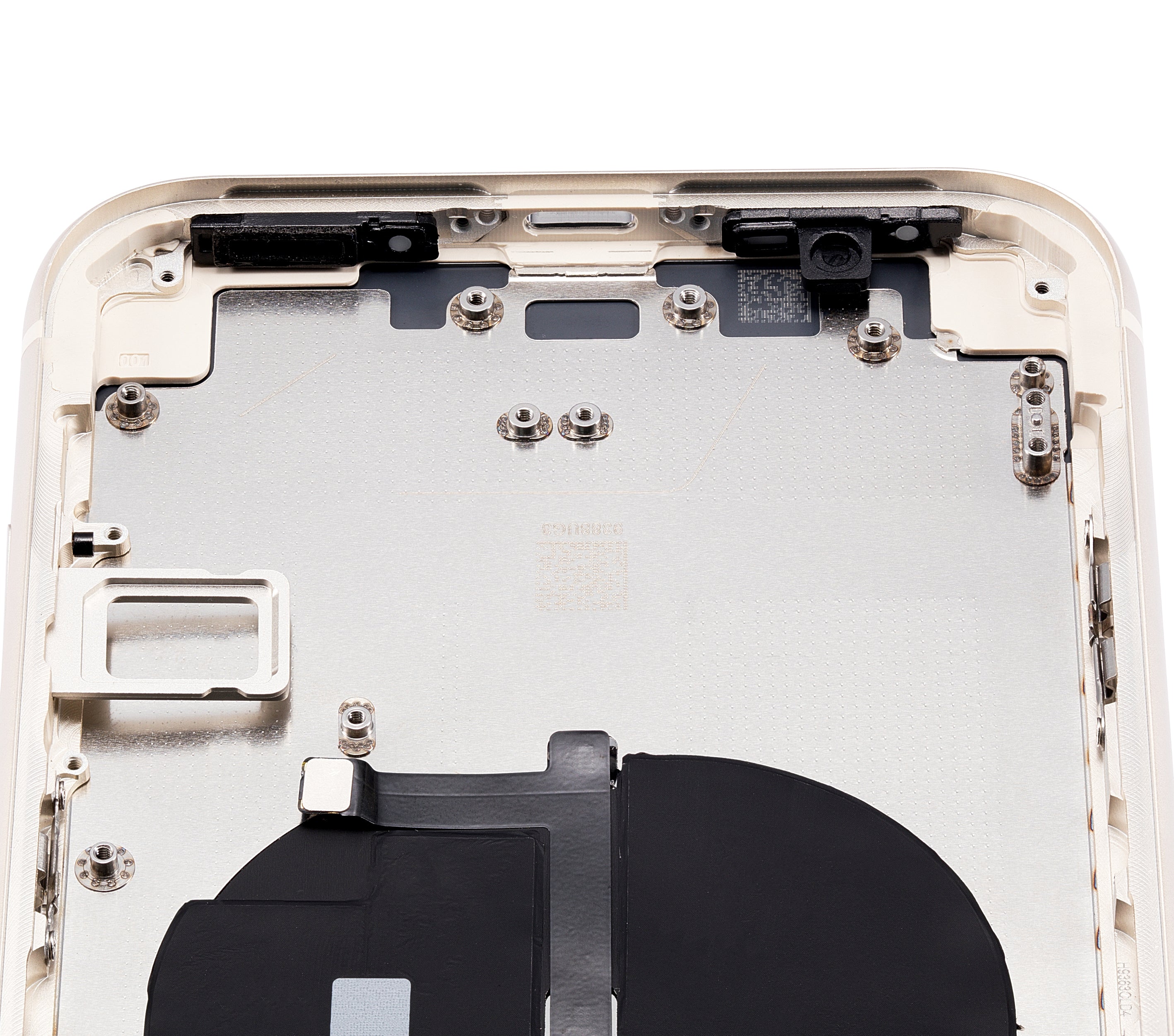 Backcover-Rahmen mit Kleinteilen für iPhone 11, Weiß, Aftermarket Plus