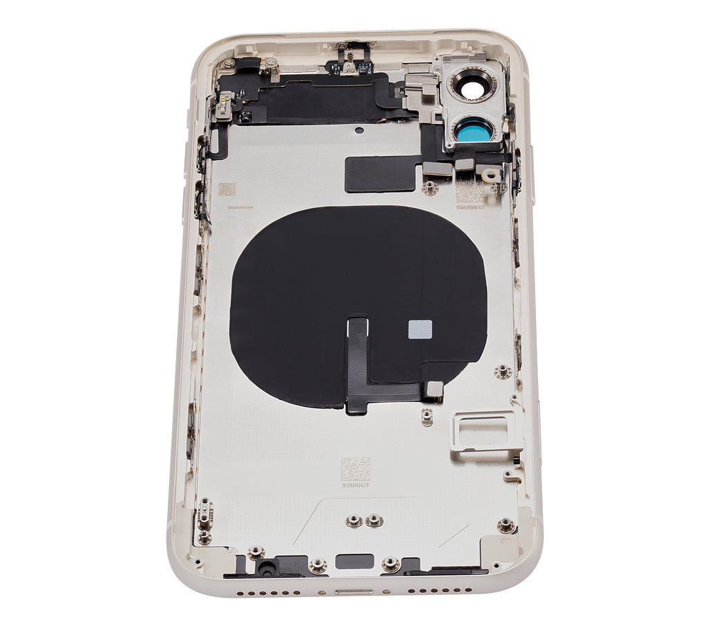 Backcover-Rahmen mit Kleinteilen für iPhone 11, Weiß, Aftermarket Plus