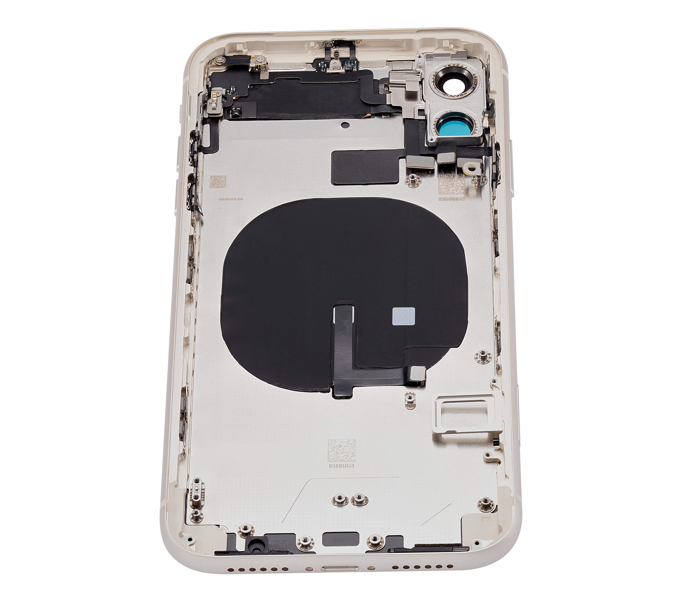 Backcover-Rahmen mit Kleinteilen für iPhone 11, Weiß, Aftermarket Plus