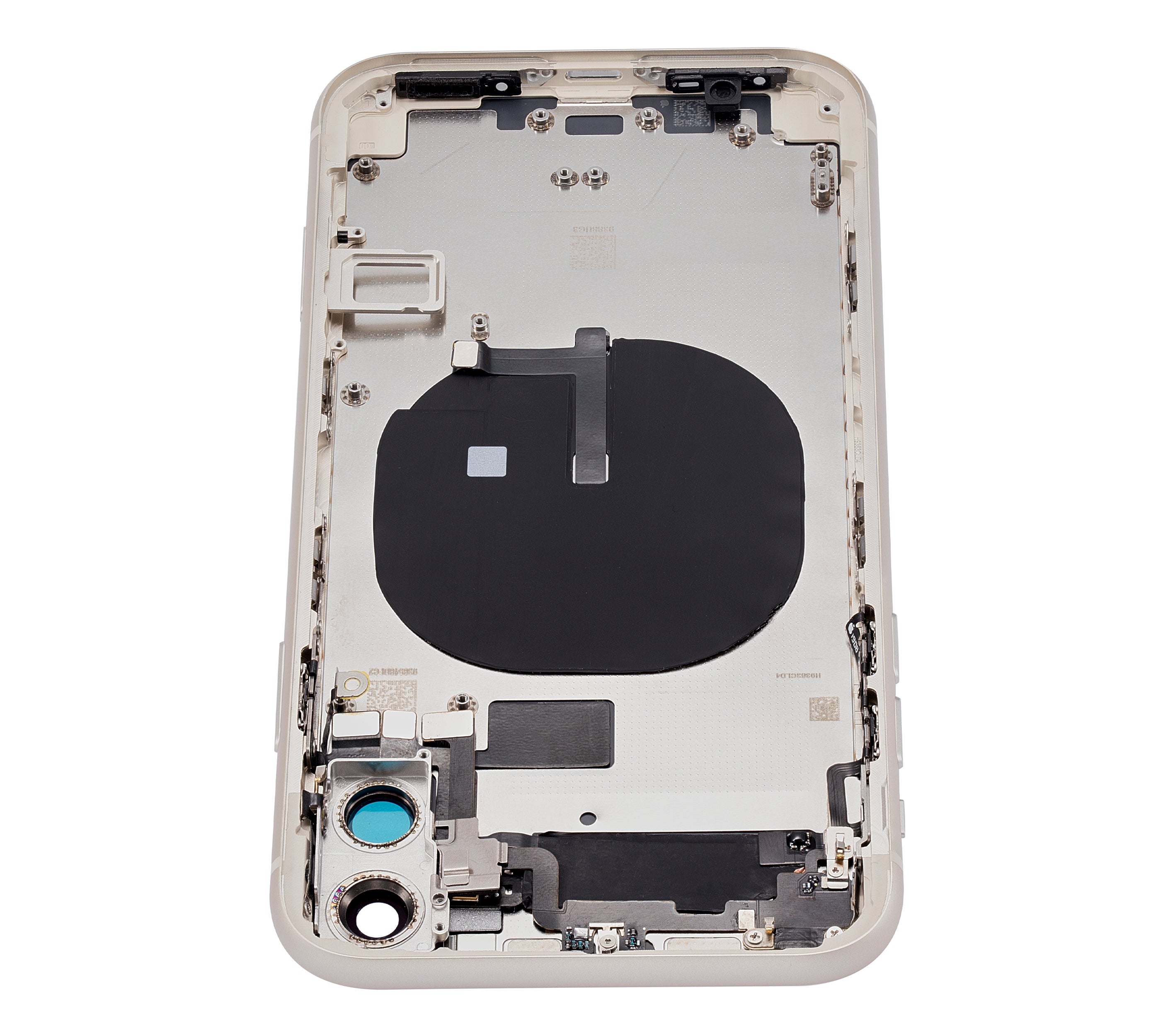 Backcover-Rahmen mit Kleinteilen für iPhone 11, Weiß, Aftermarket Plus