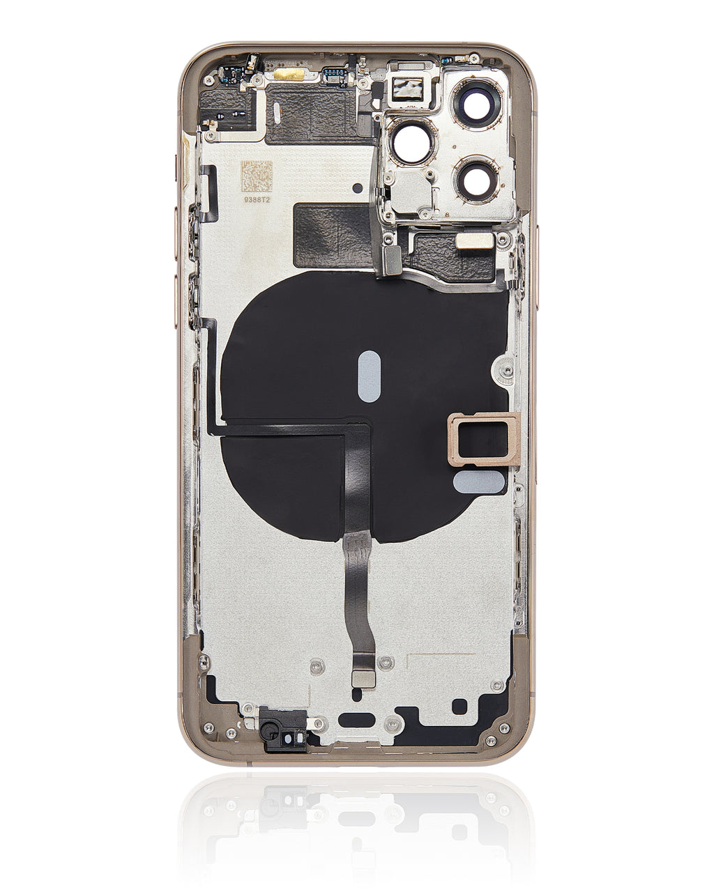Backcover/Rahmen mit Kleinteilen für iPhone 11 Pro Gold Aftermarket Plus