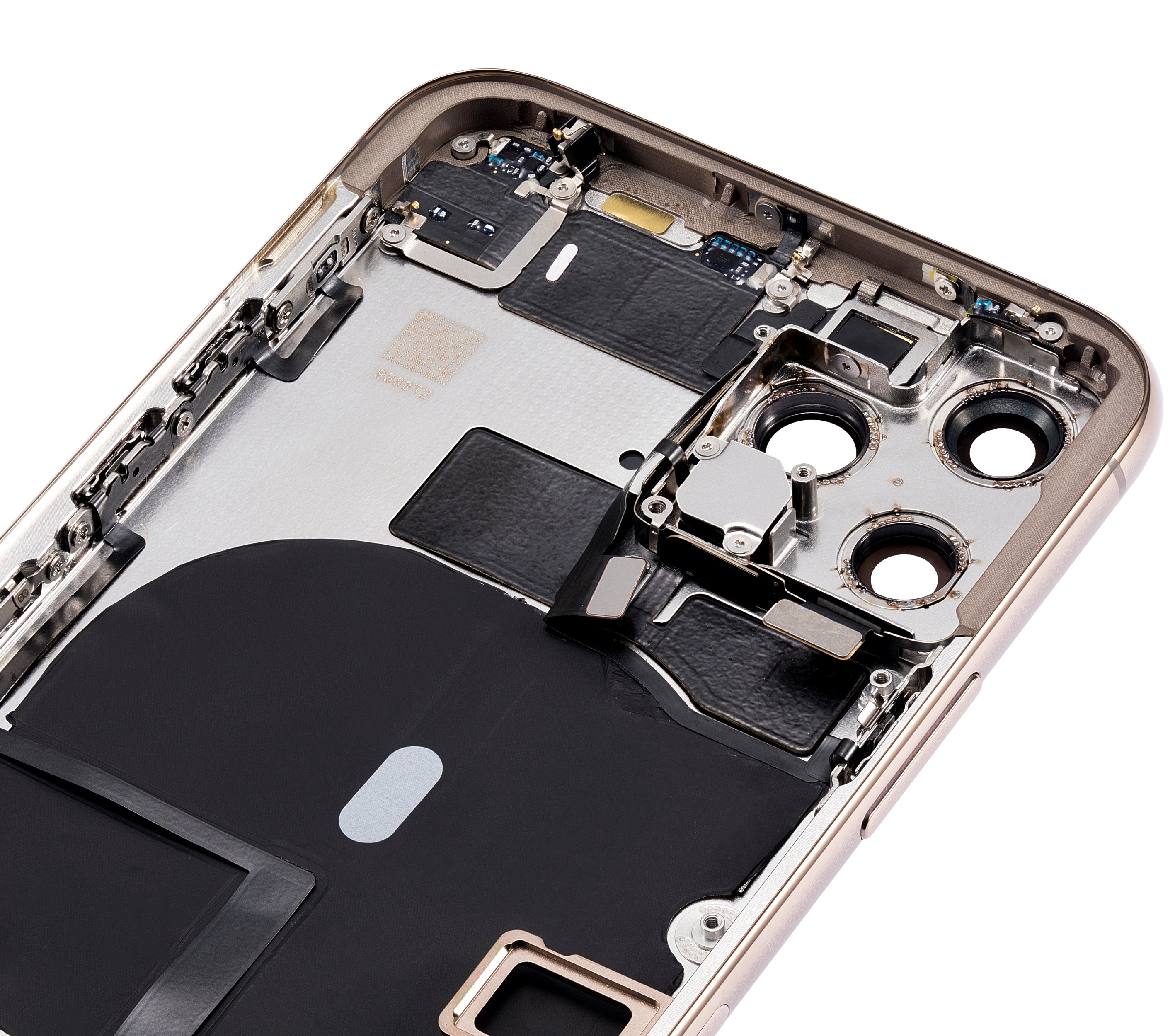 Backcover/Rahmen mit Kleinteilen für iPhone 11 Pro Gold Aftermarket Plus