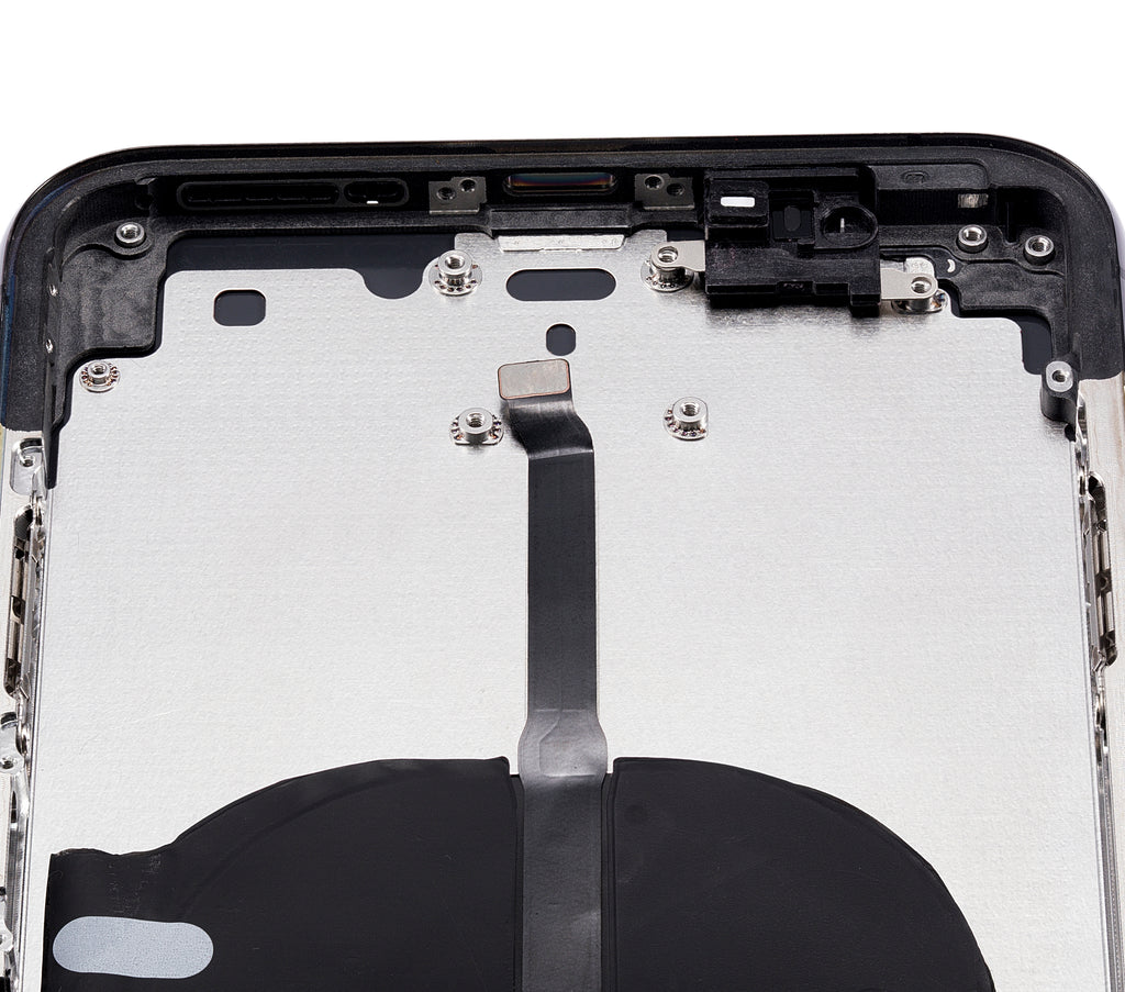 Back Cover/Frame with Pre-Installed Small Parts for iPhone 11 Pro Max (No Logo) (Aftermarket Plus) (Space Gray)