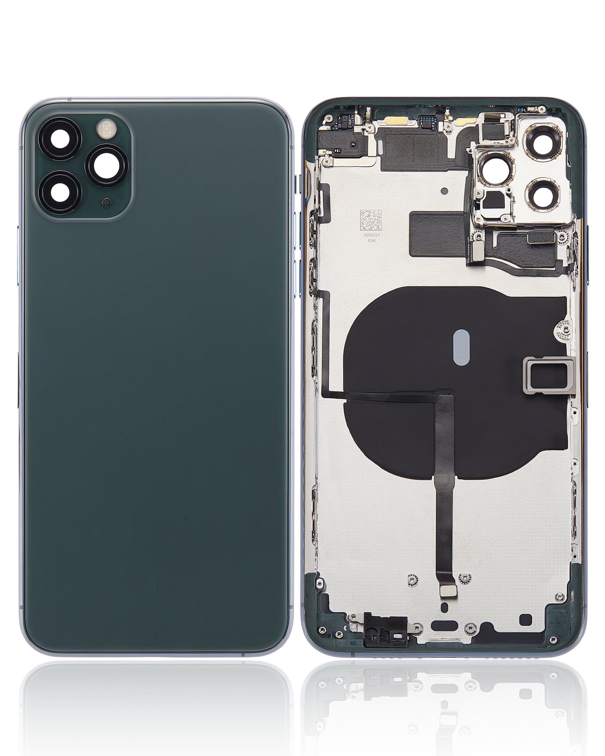 iPhone 11 Pro Max Rückenschale (Midnight Grün, o. Logo) Aftermarket Plus