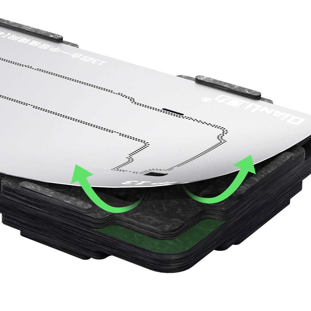 4in1 Midframe-Reballing-Plattform ohne Abdeckung für Apple iPhone 13(Qianli)