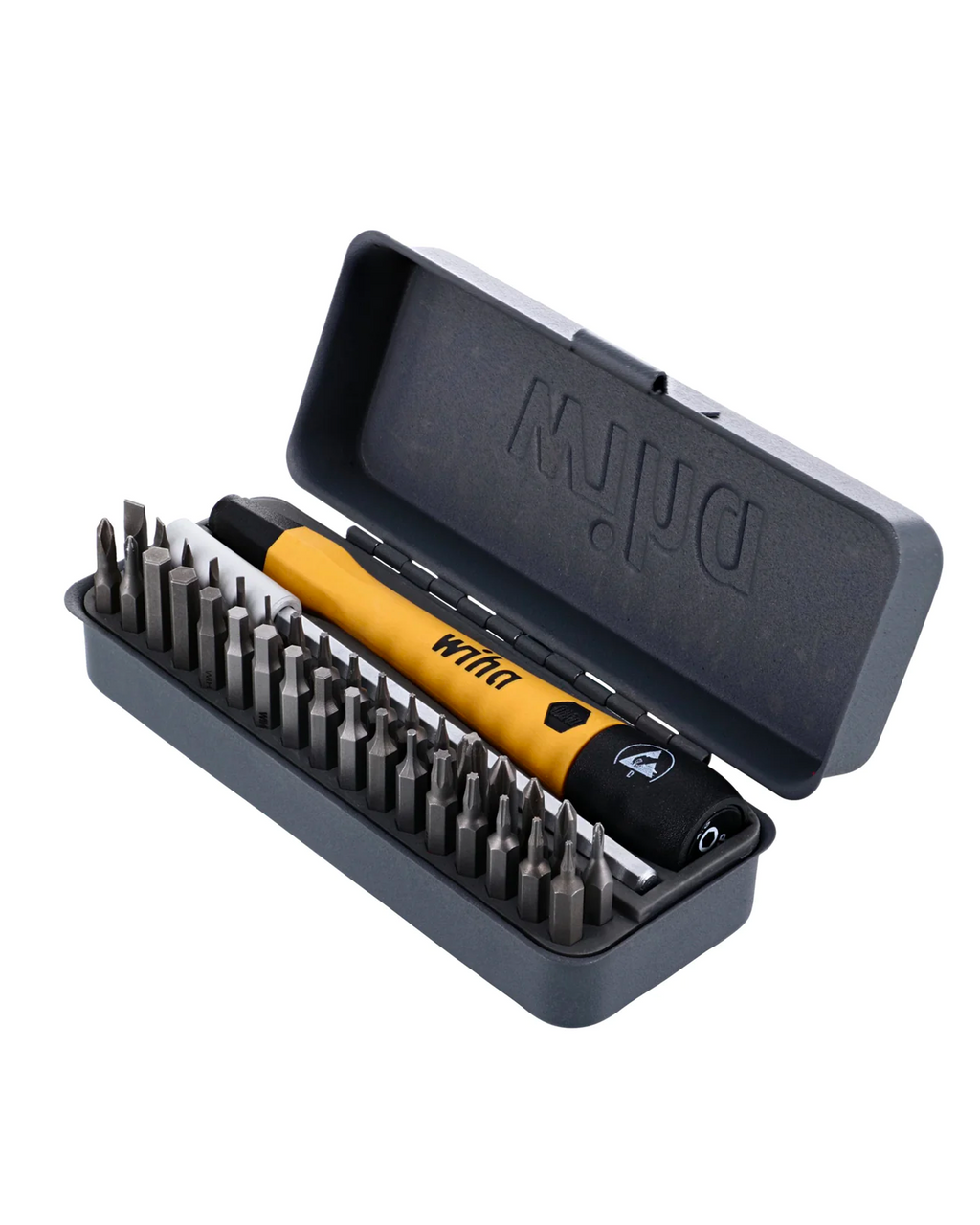 Wiha GoBox 36-tlg. Elektronik ESD Präzisions-Mikrobit-Schraubendreher-Satz
