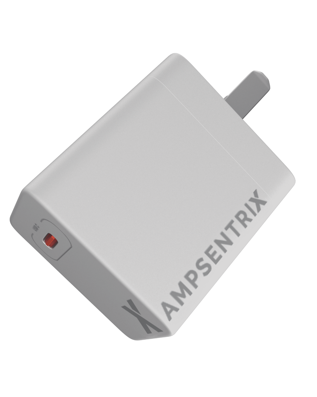 65W USB-C GaN Wandladegerät (AmpSentrix, 110V USA)