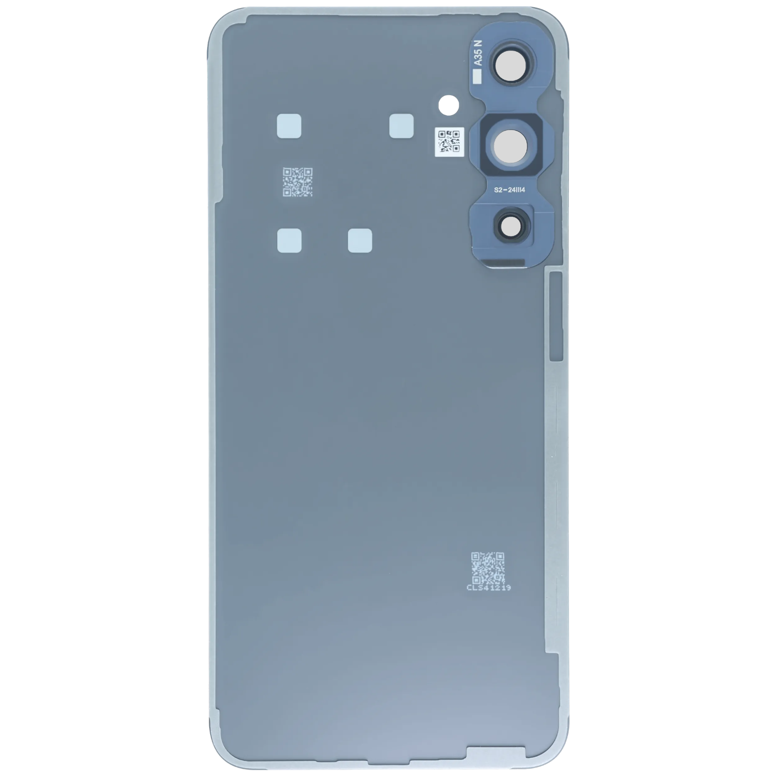 Backcover mit Camera Lens für Samsung Galaxy A35 5G (A356) (Service Pack) (Schwarz)