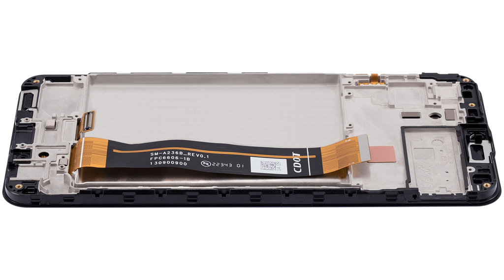 LCD-Display mit Rahmen für Samsung Galaxy A23 5G (A236U/B / 2022) (North American U/B Version) (Aftermarket Plus) (Alle Farben)