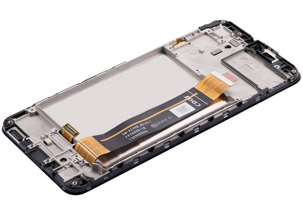 LCD-Display mit Rahmen für Samsung Galaxy A23 5G (A236U/B / 2022) (North American U/B Version) (Aftermarket Plus) (Alle Farben)