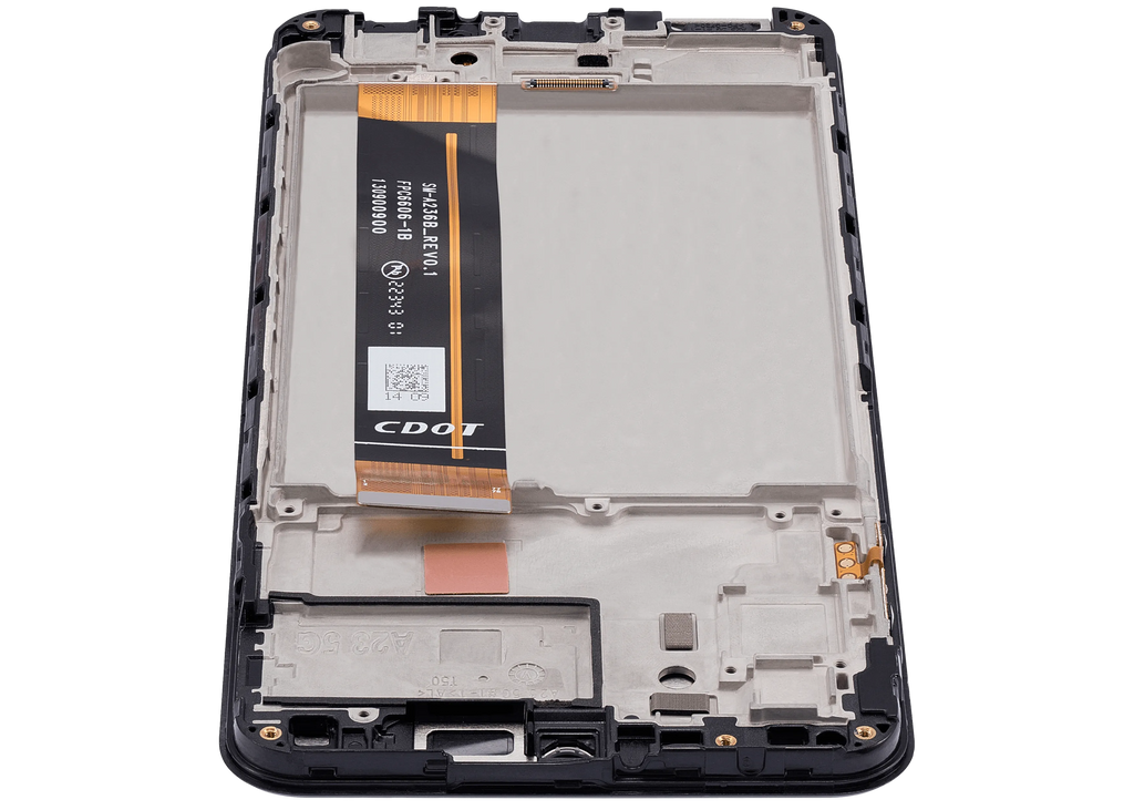 LCD-Display mit Rahmen für Samsung Galaxy A23 5G (A236U/B / 2022) (North American U/B Version) (Aftermarket Plus) (Alle Farben)