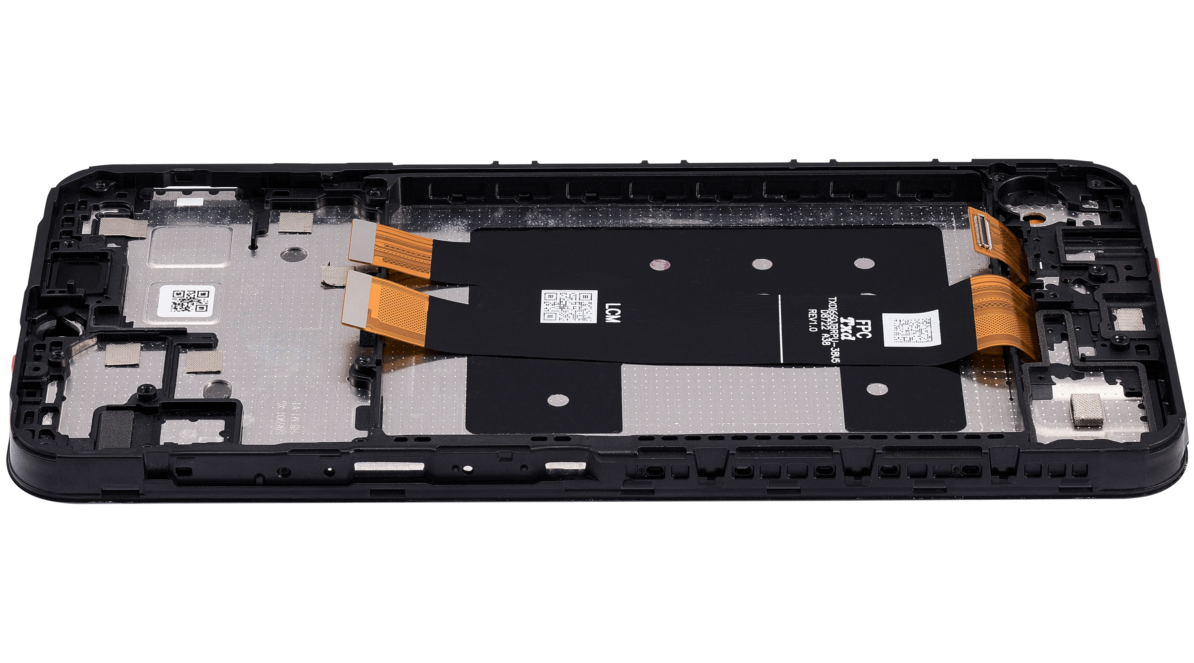LCD-Display mit Rahmen für Samsung Galaxy A14 5G (A146U / A146P / A146V / A146W / 2023) (US-Version) (Aftermarket Plus) (Alle Farben)