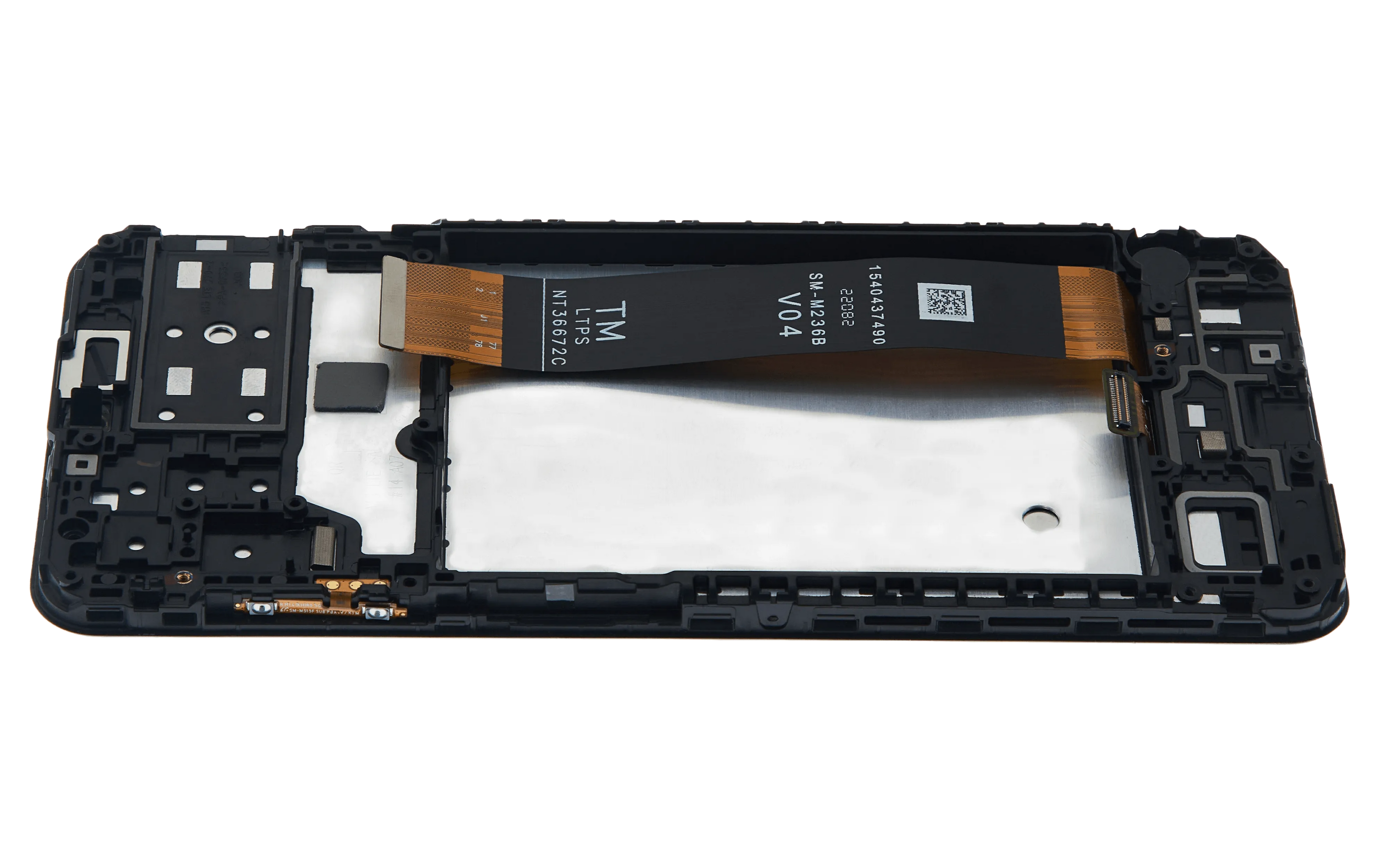 LCD-Display mit Rahmen für Samsung Galaxy A13 4G (A135 / 2022) / A13s (A137 / 2022) (Aftermarket Plus) (Alle Farben)