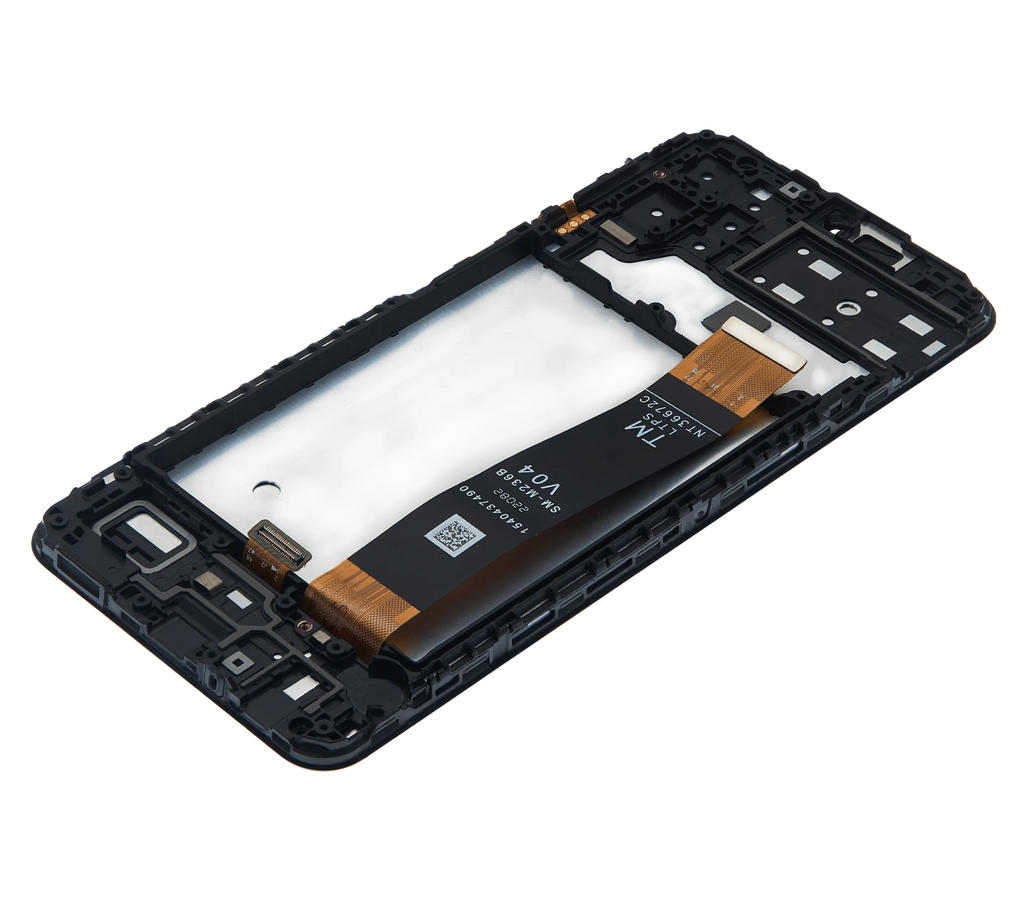 LCD-Display mit Rahmen für Samsung Galaxy A13 4G (A135 / 2022) / A13s (A137 / 2022) (Aftermarket Plus) (Alle Farben)