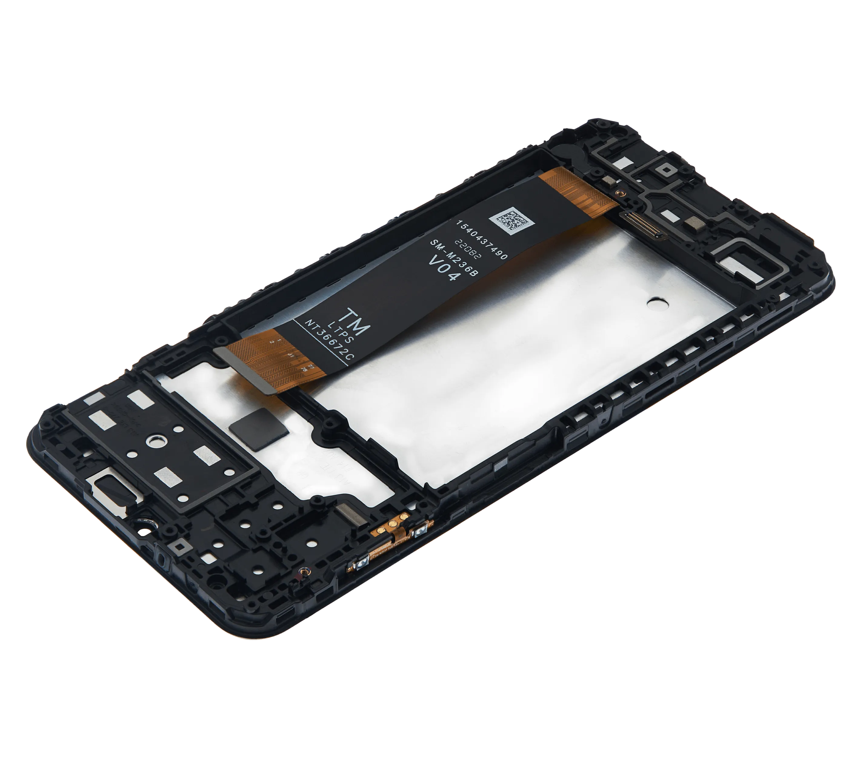 LCD-Display mit Rahmen für Samsung Galaxy A13 4G (A135 / 2022) / A13s (A137 / 2022) (Aftermarket Plus) (Alle Farben)
