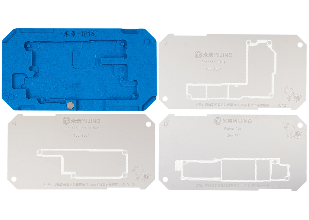 Z20MAX 30in1 Mittelschicht Planting Tin Platform Kit für iPhone 11-17 Series (MiJing)
