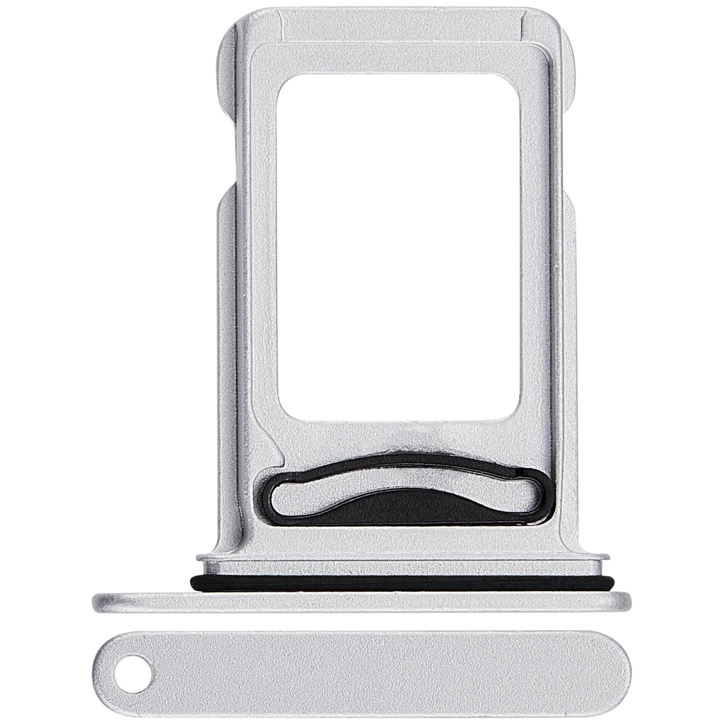 Dual Sim Card Tray für iPhone 16e / 17e (Weiß)