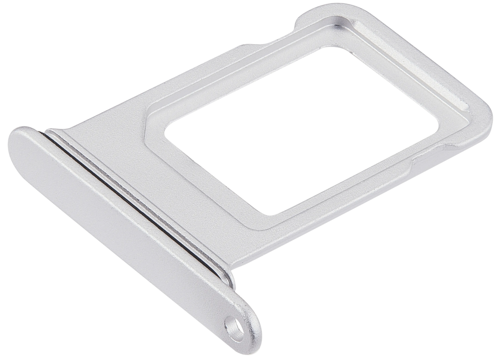 Dual Sim Card Tray für iPhone 16e / 17e (Weiß)