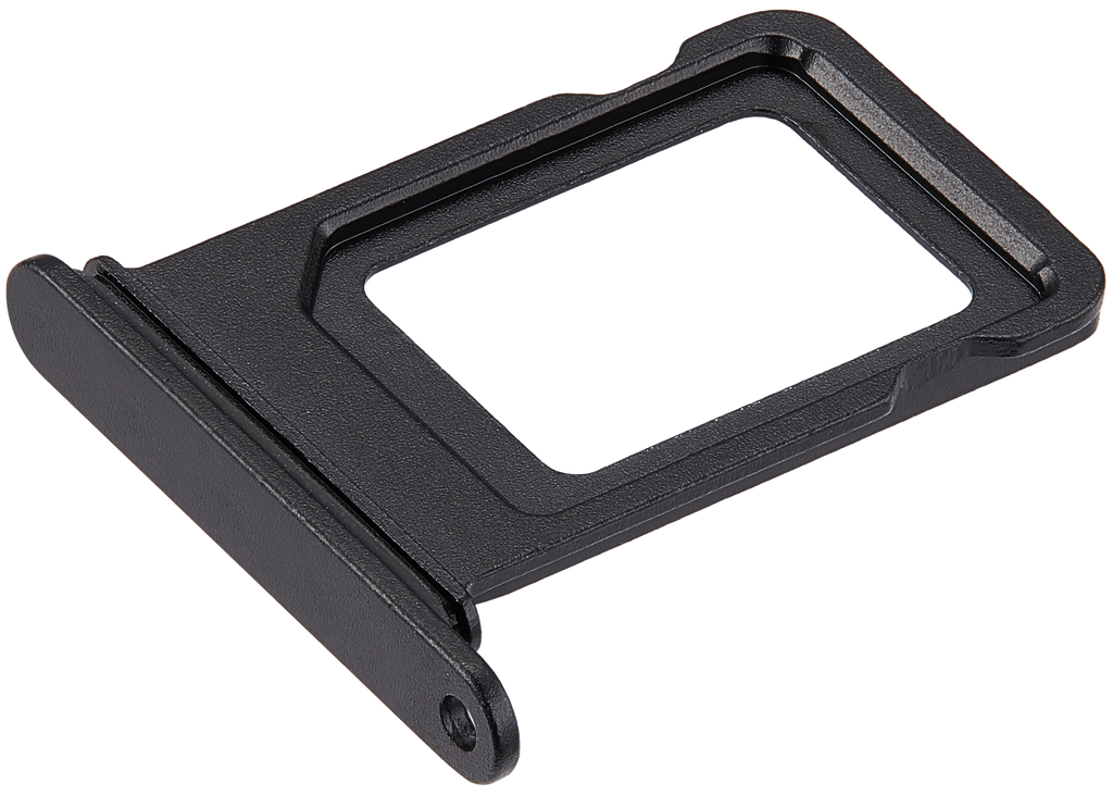 Dual Sim Card Tray für iPhone 16e / 17e (Schwarz)
