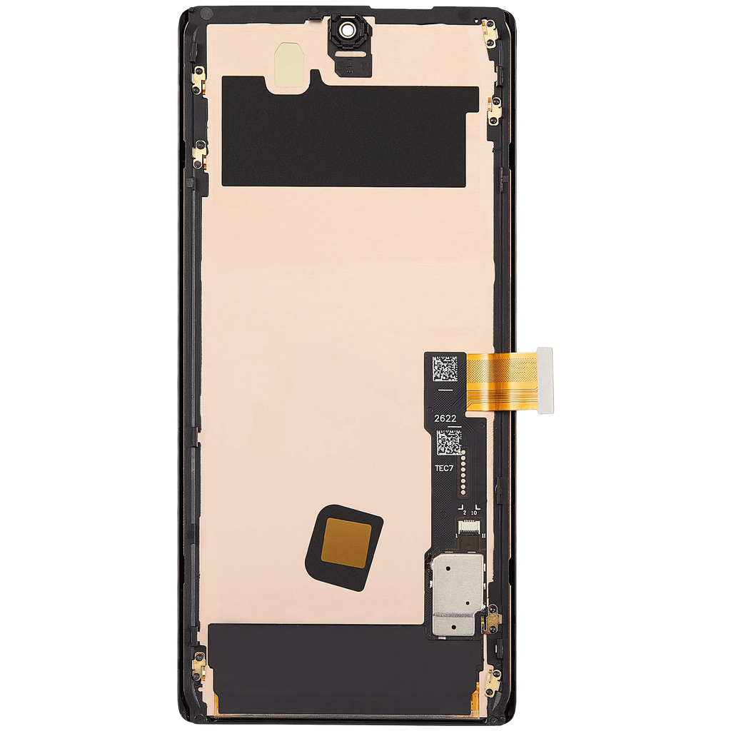 OLED-Display mit Rahmen (Without Fingerprint Sensor) für Google Pixel 6 Pro (Aftermarket Plus / 120HZ) (Alle Farben)