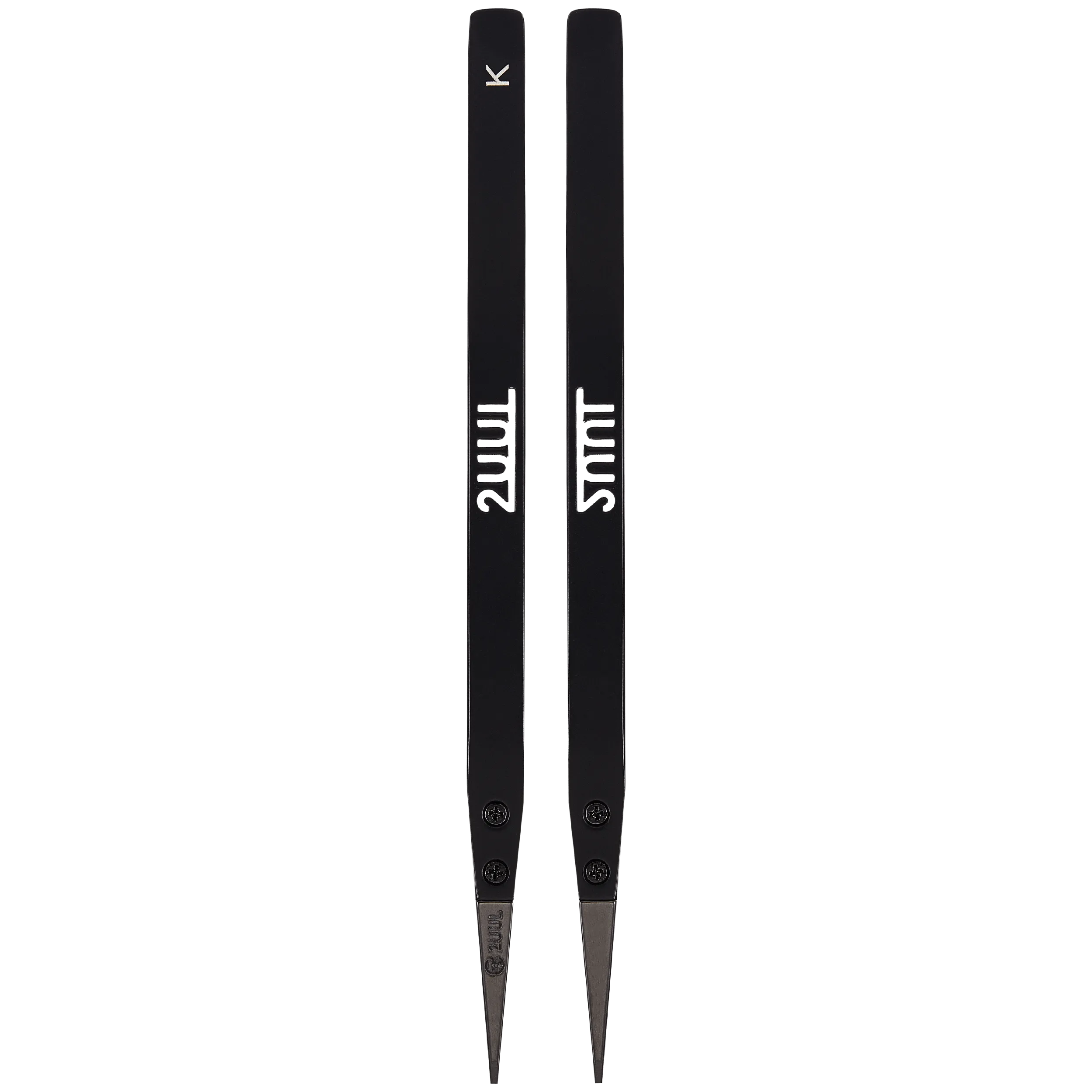 TW32 Black Flat Tip ESD-Safe Ceramic Tweezer (2UUL)