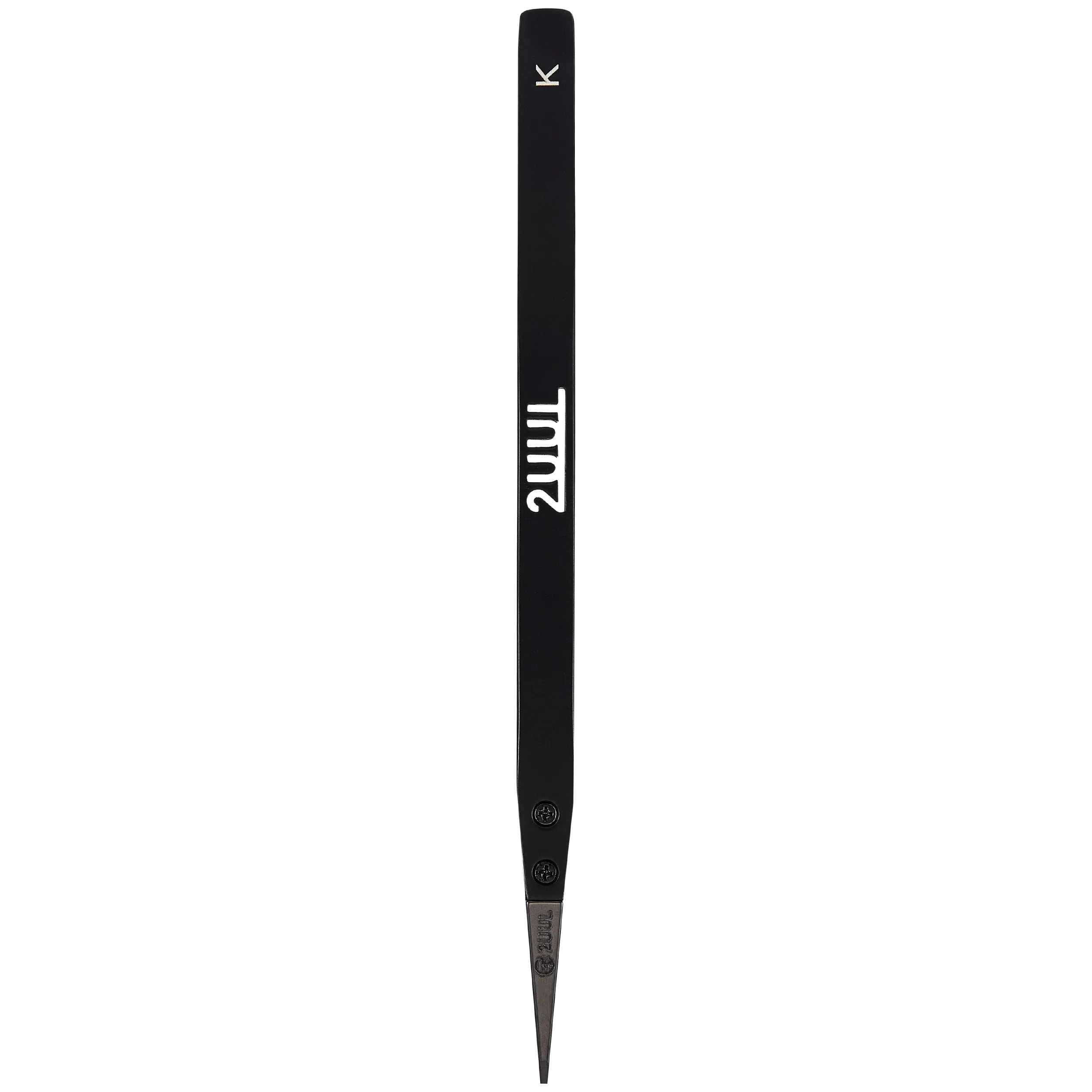 TW32 Black Flat Tip ESD-Safe Ceramic Tweezer (2UUL)