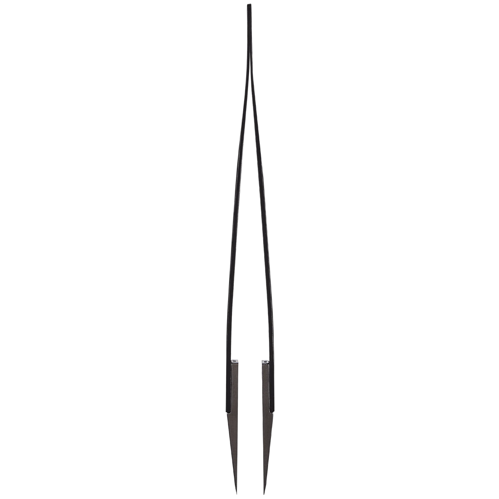 TW32 Black Flat Tip ESD-Safe Ceramic Tweezer (2UUL)