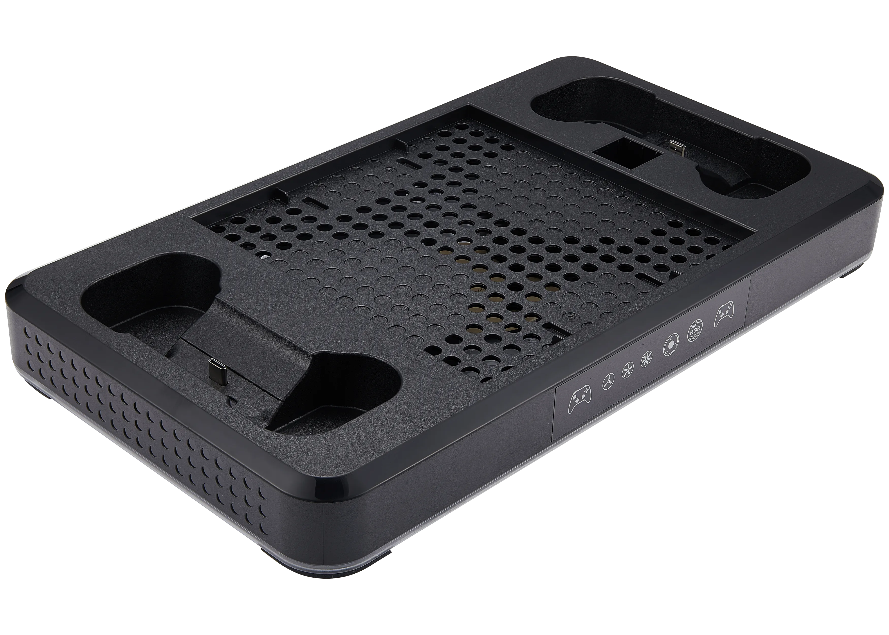 TYX-3615 Black Multifunctional Cooling Charging Stand für Xbox Series X / Xbox Series S (DOBE)