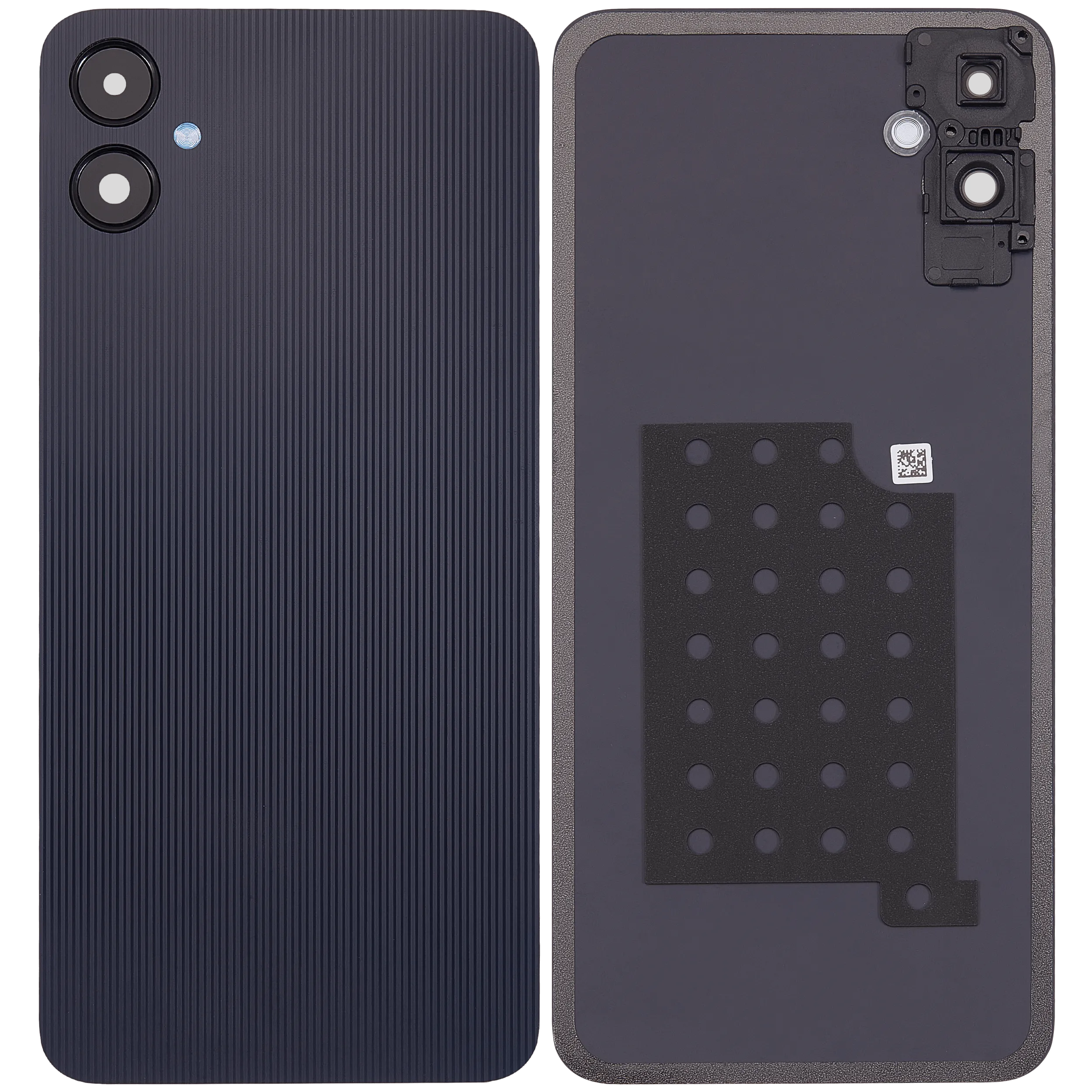 Backcover mit Camera Lens für Samsung Galaxy A05 4G (A055 /2023) (ohne Logo) (Aftermarket Plus) (Schwarz)