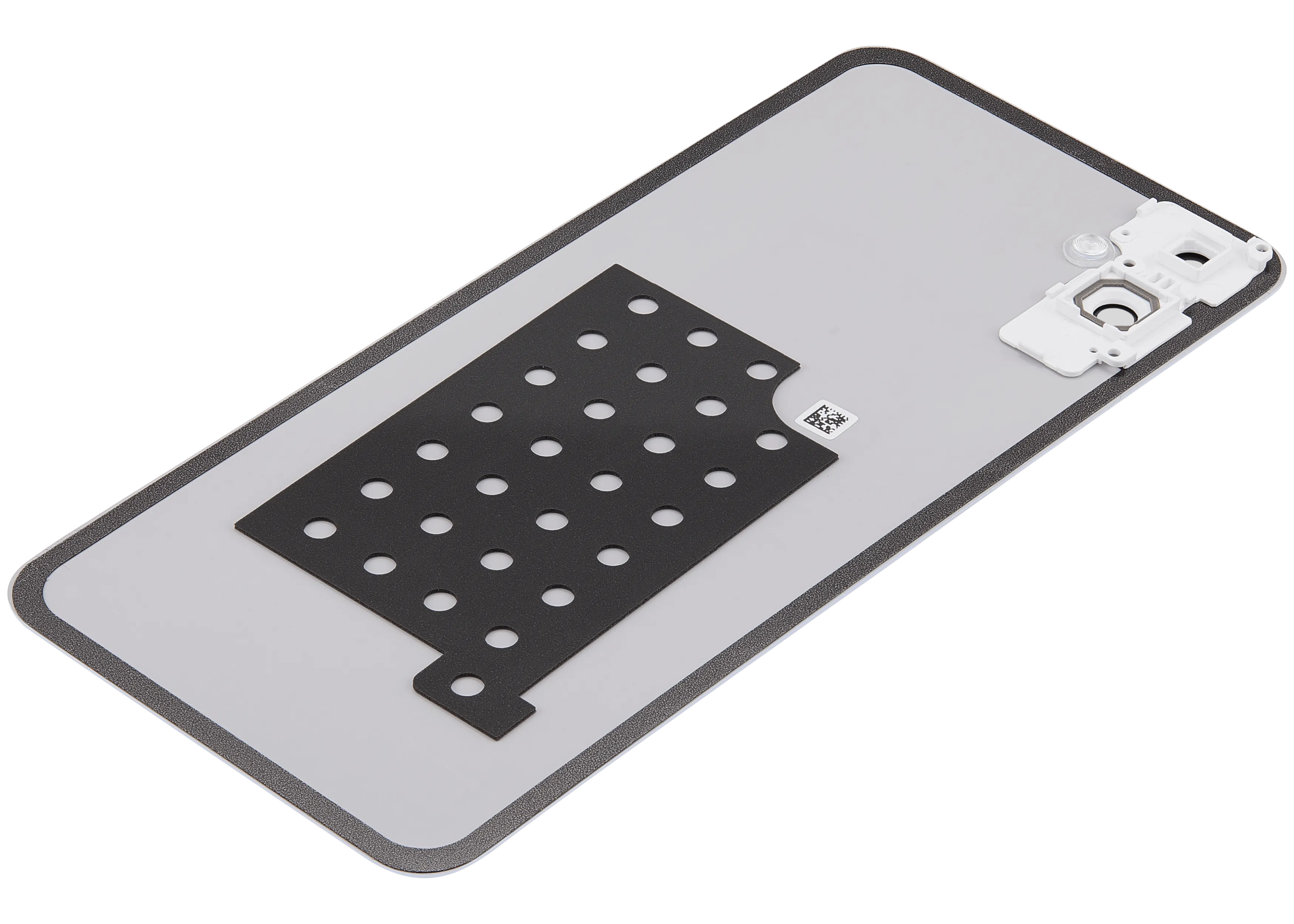 Backcover mit Camera Lens für Samsung Galaxy A05 4G (A055 / 2023) (ohne Logo) (Aftermarket Plus) (Silber)
