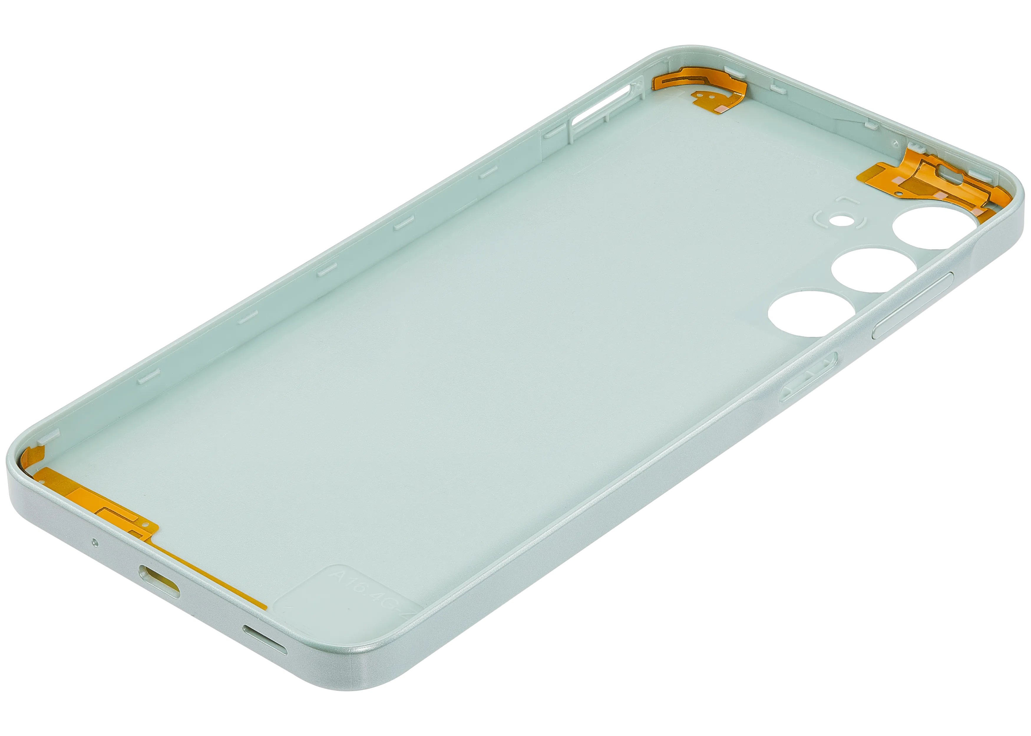 Backcover mit Camera Lens für Samsung Galaxy A16 4G (A165 / 2024) (ohne Logo) (Aftermarket Plus) ( Water Green)
