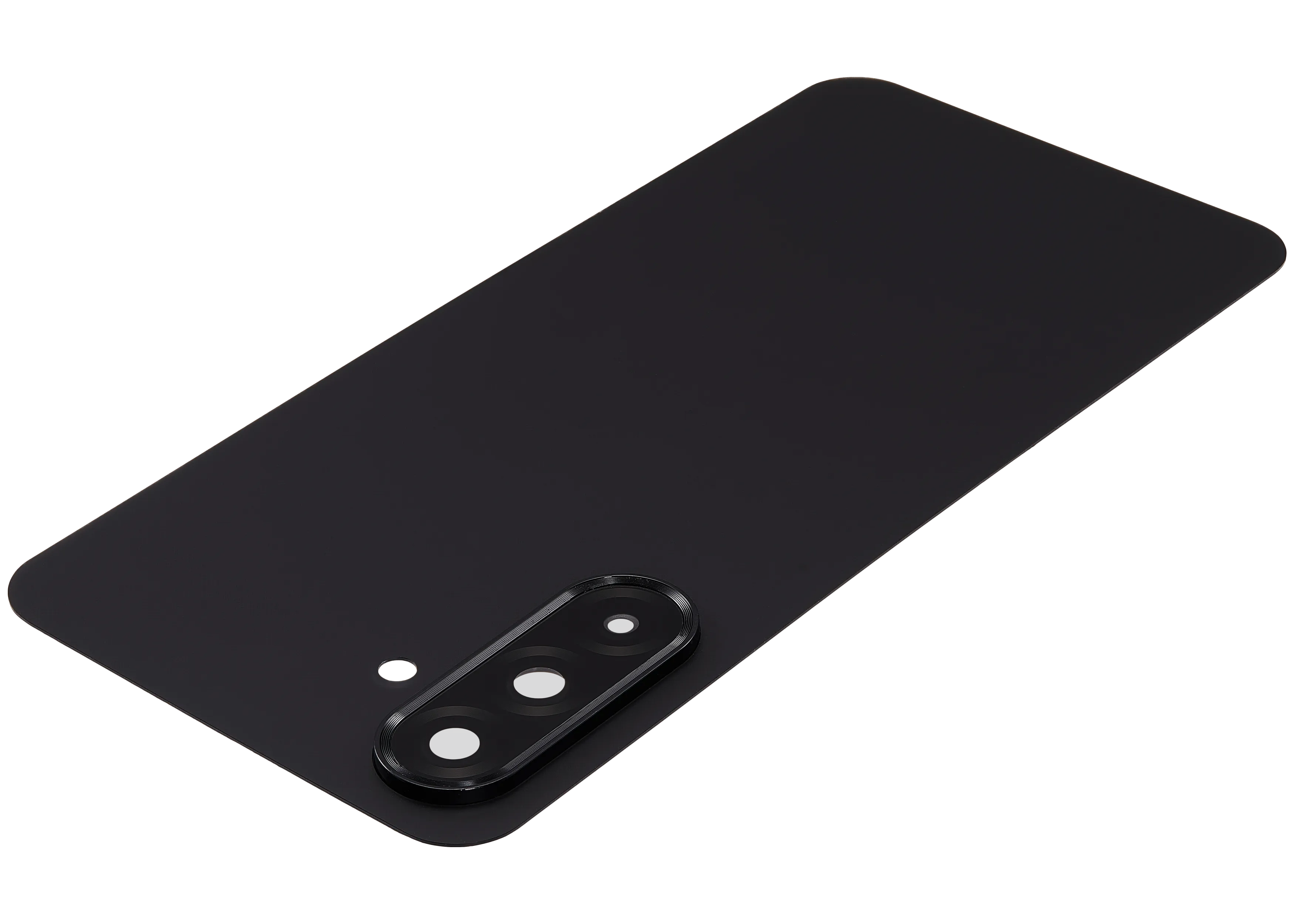 Backcover mit Camera Lens für Samsung Galaxy A17 5G (A176 / 2025) / A17 4G (A175 / 2025) (ohne Logo) (Aftermarket Plus) (Schwarz)